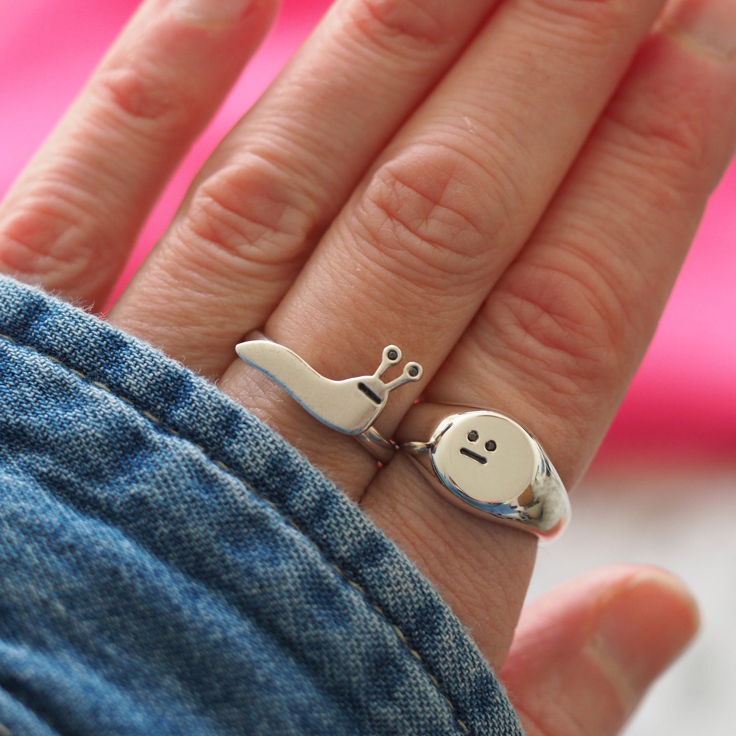 Face Signet Ring