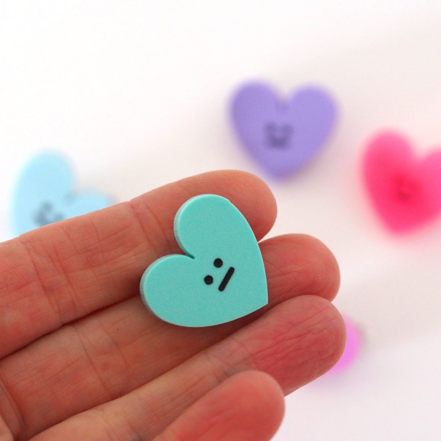 Dinky Heart Brooch