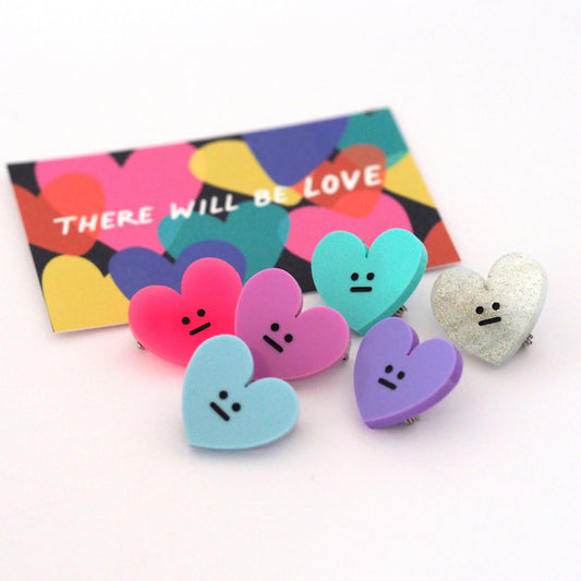 Dinky Heart Brooch