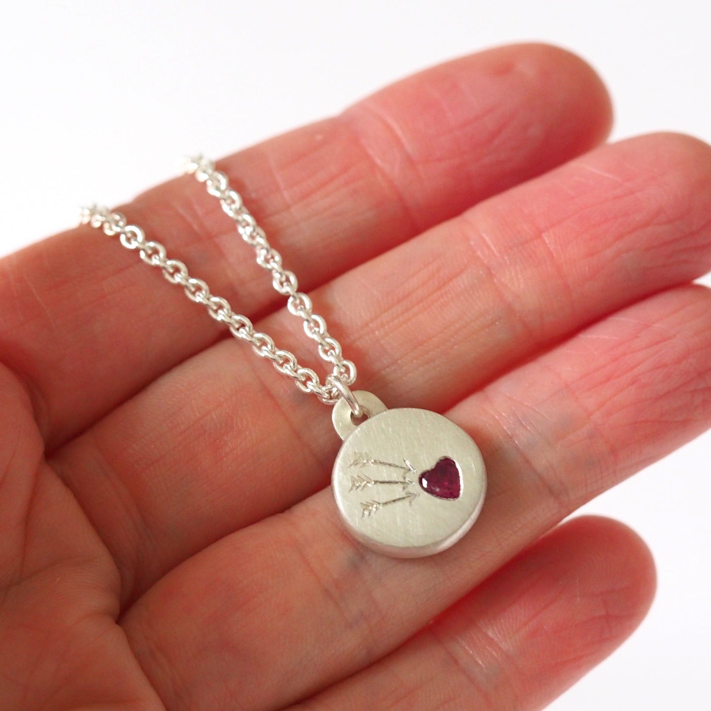 Cupid Ruby Necklace