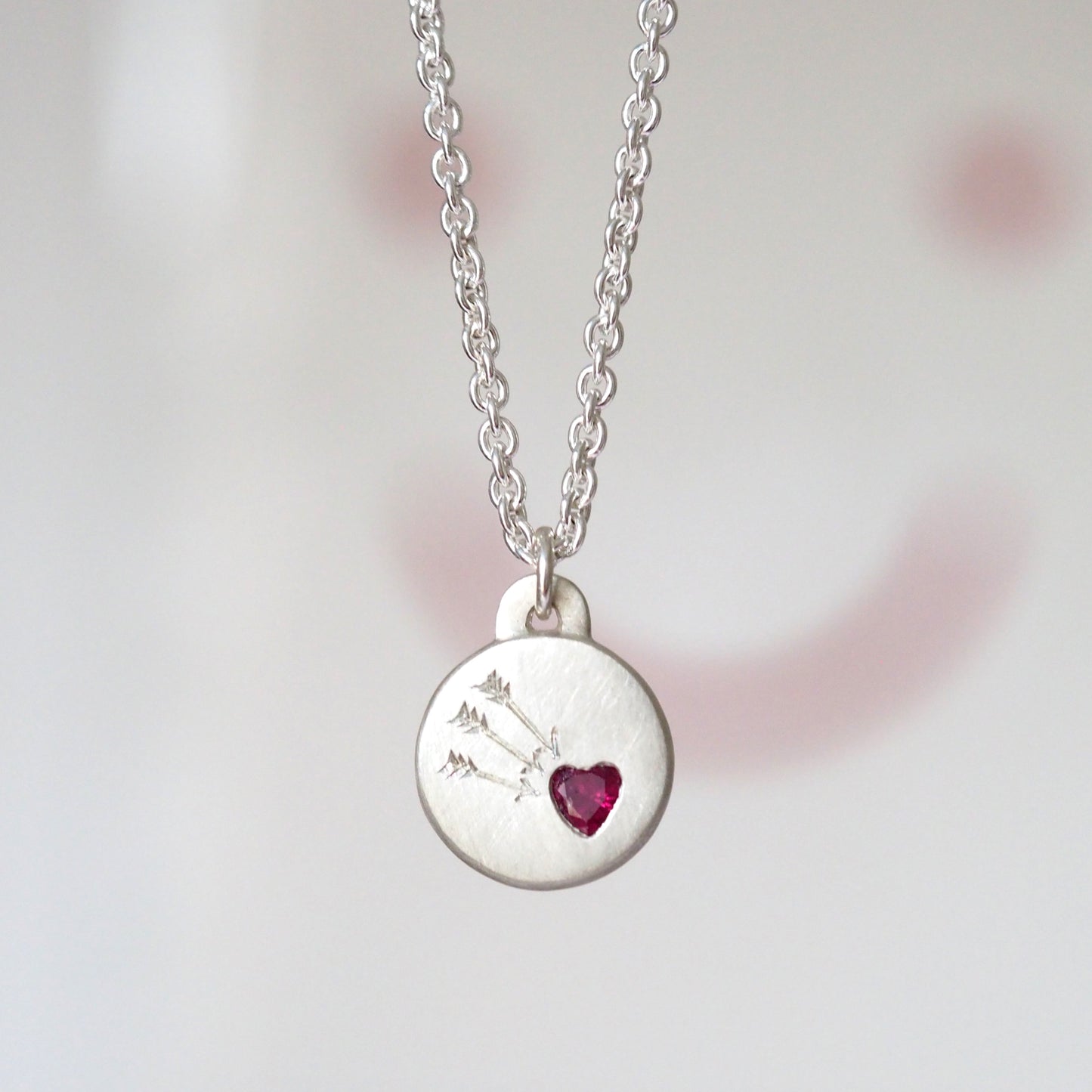 Cupid Ruby Necklace
