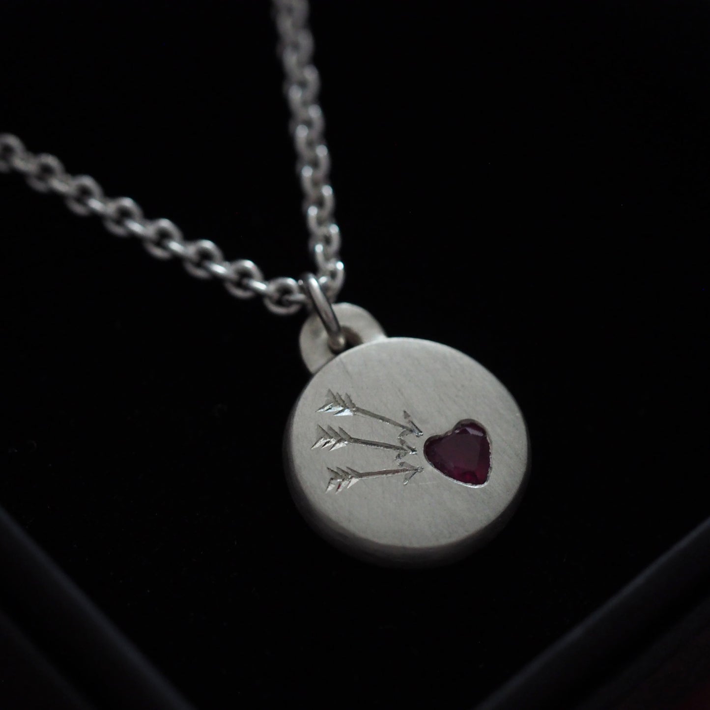 Cupid Ruby Necklace