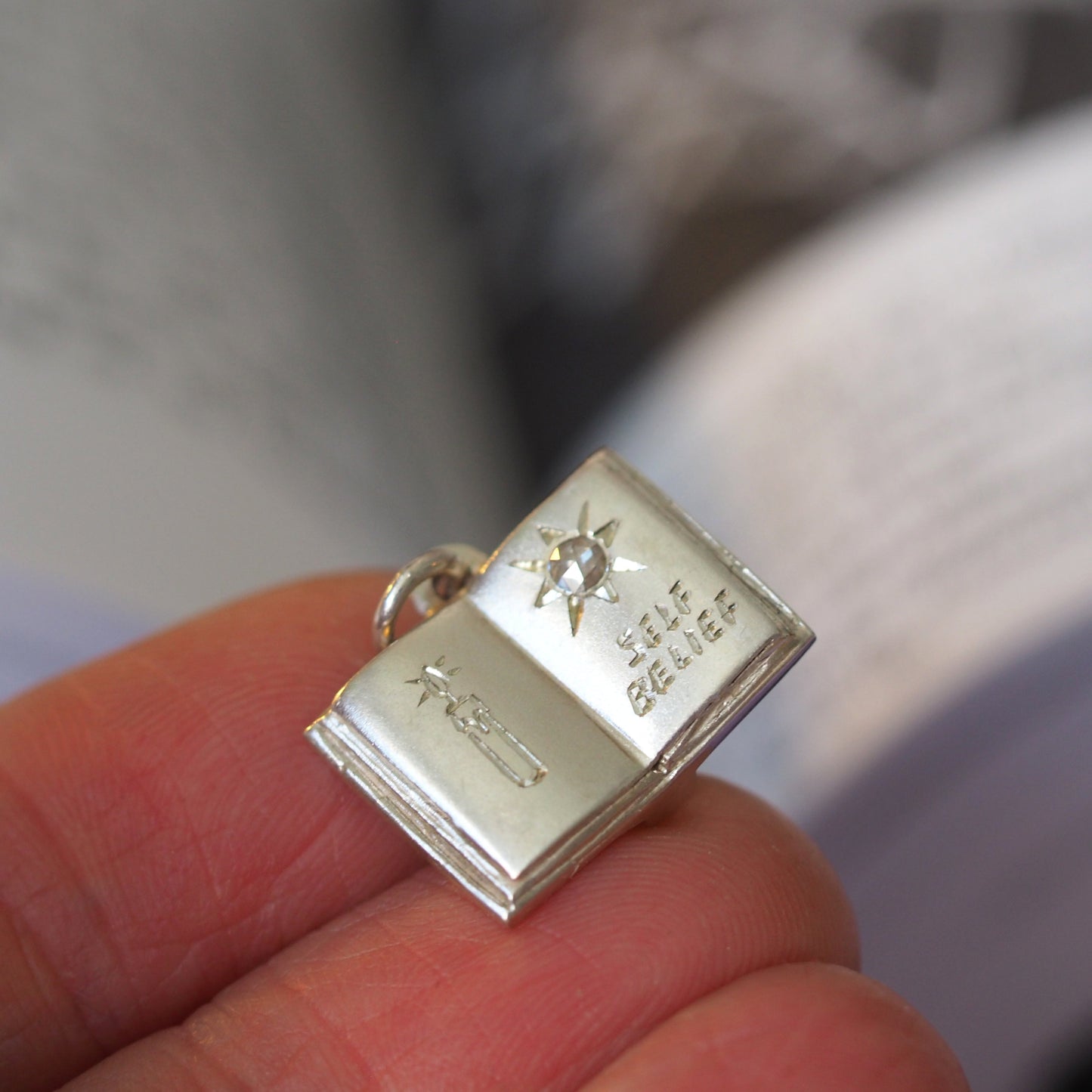 Book of Spells Pendant