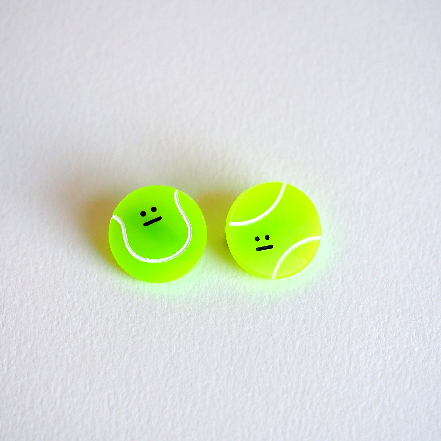 Tennis Ball Brooch