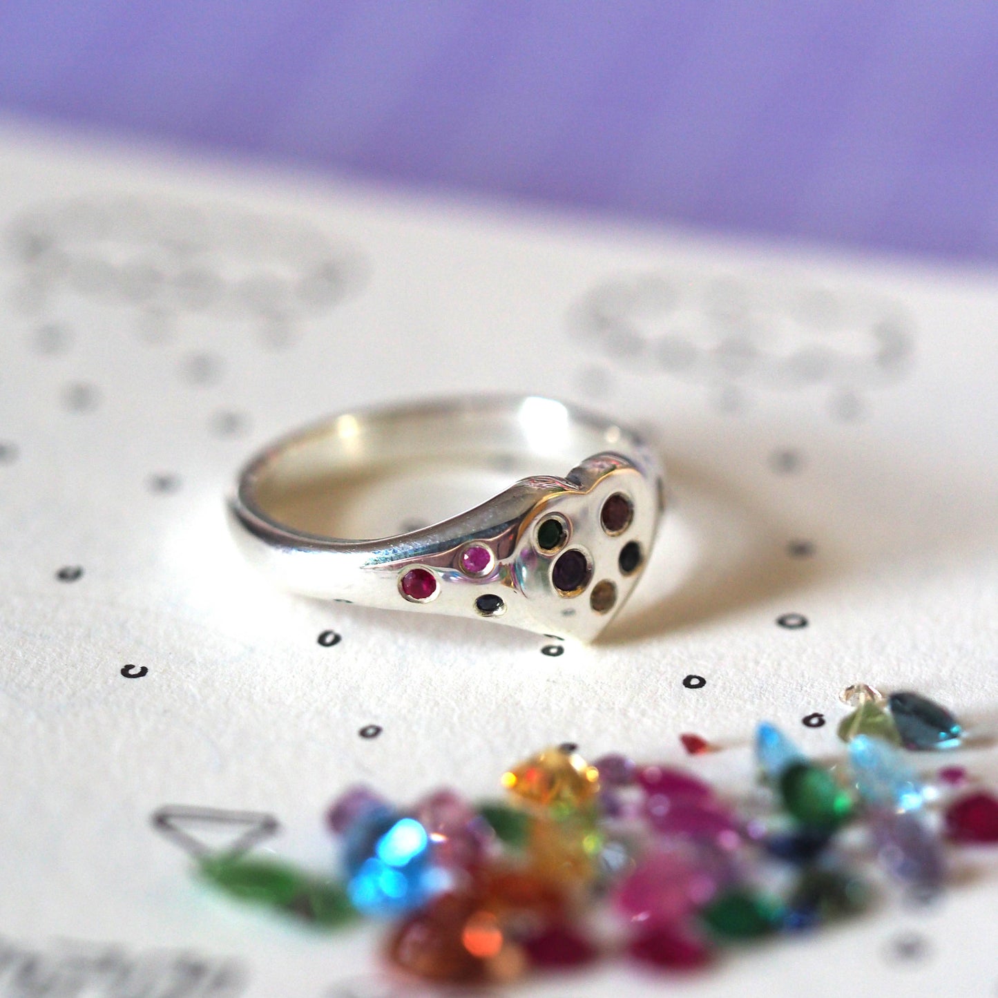 Candy Heart Ring