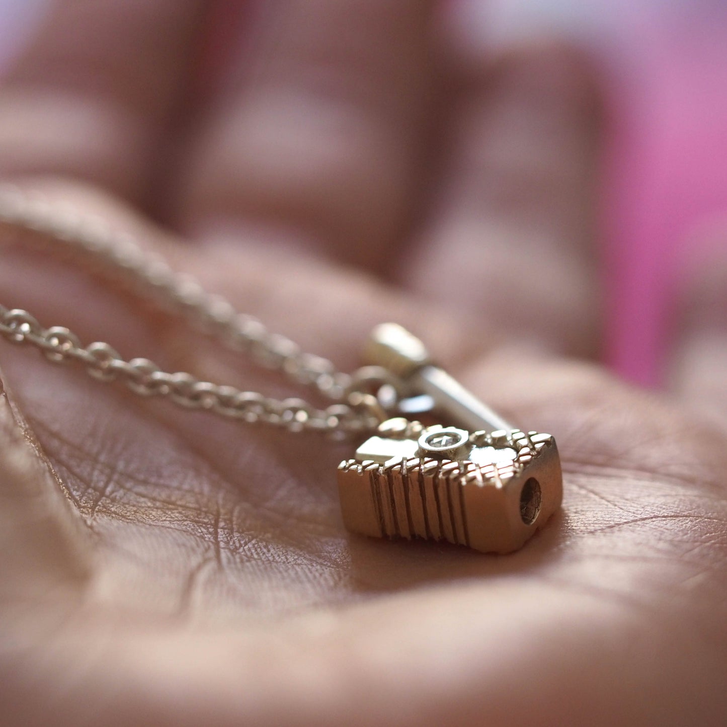 Pencil & Sharpener Necklace