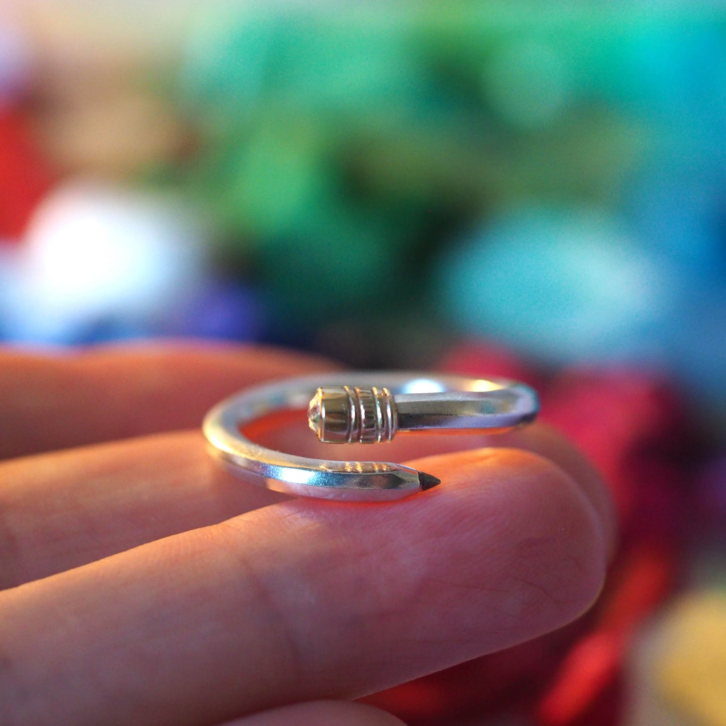 Pencil Ring - Diamond