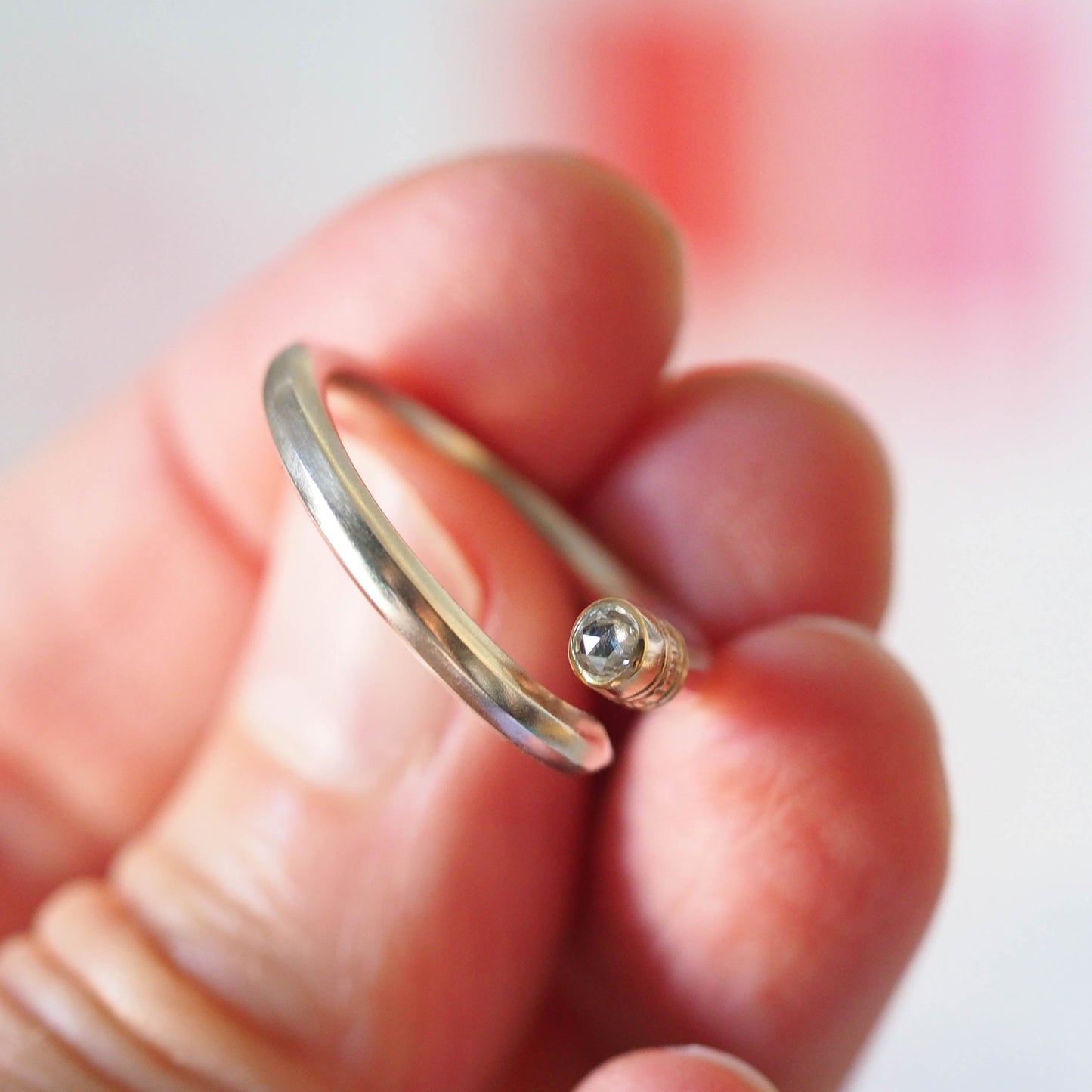 Pencil Ring - Diamond