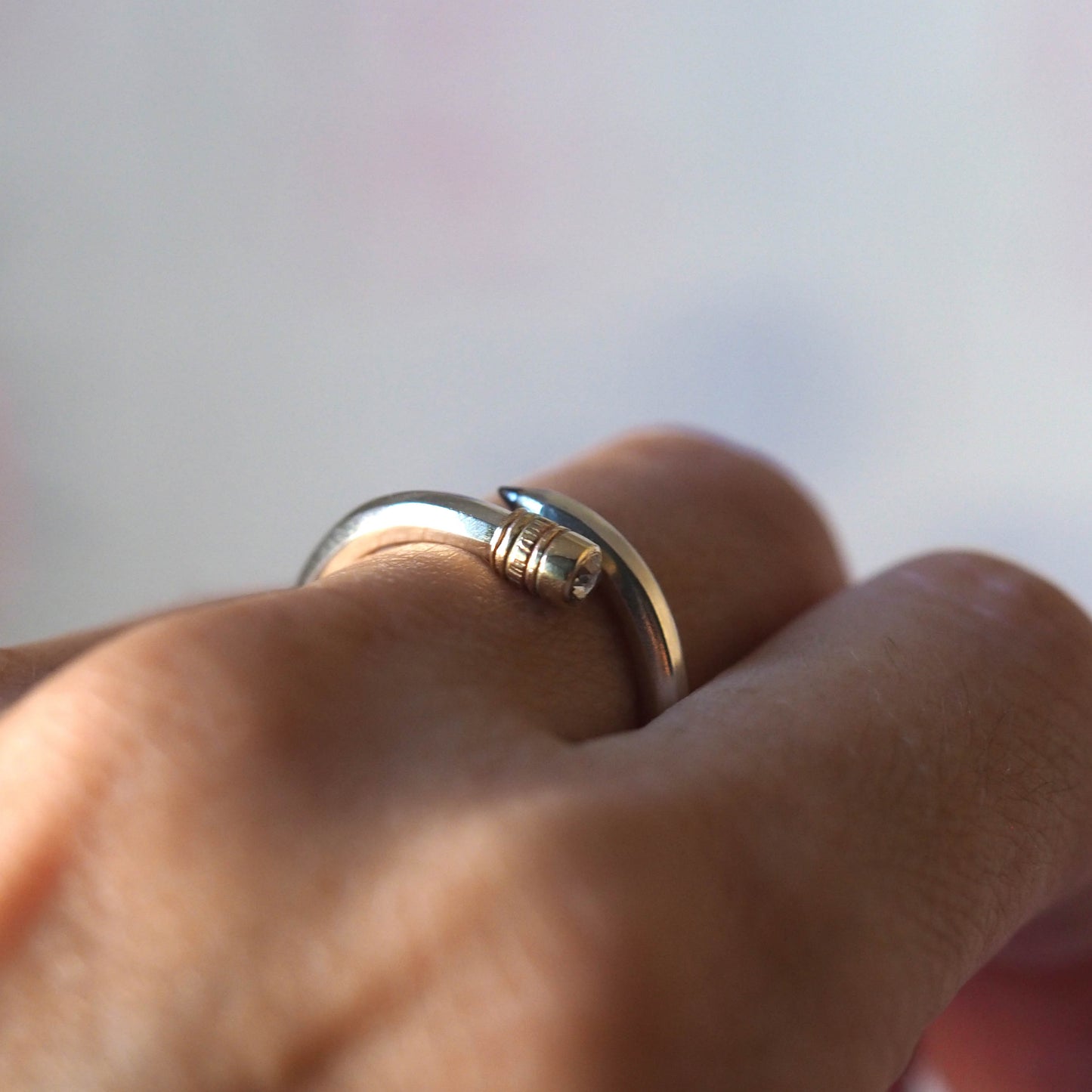 Pencil Ring - Diamond
