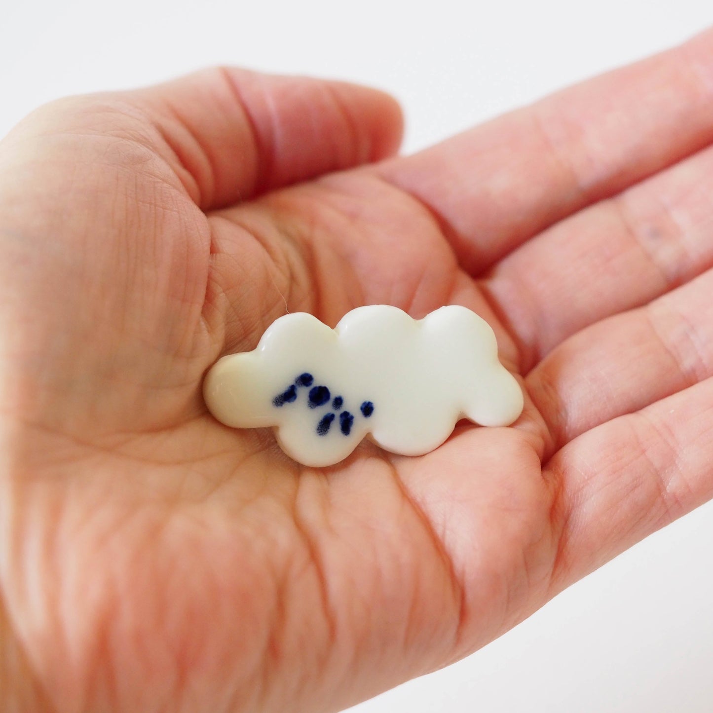 Cloud Three Brooch