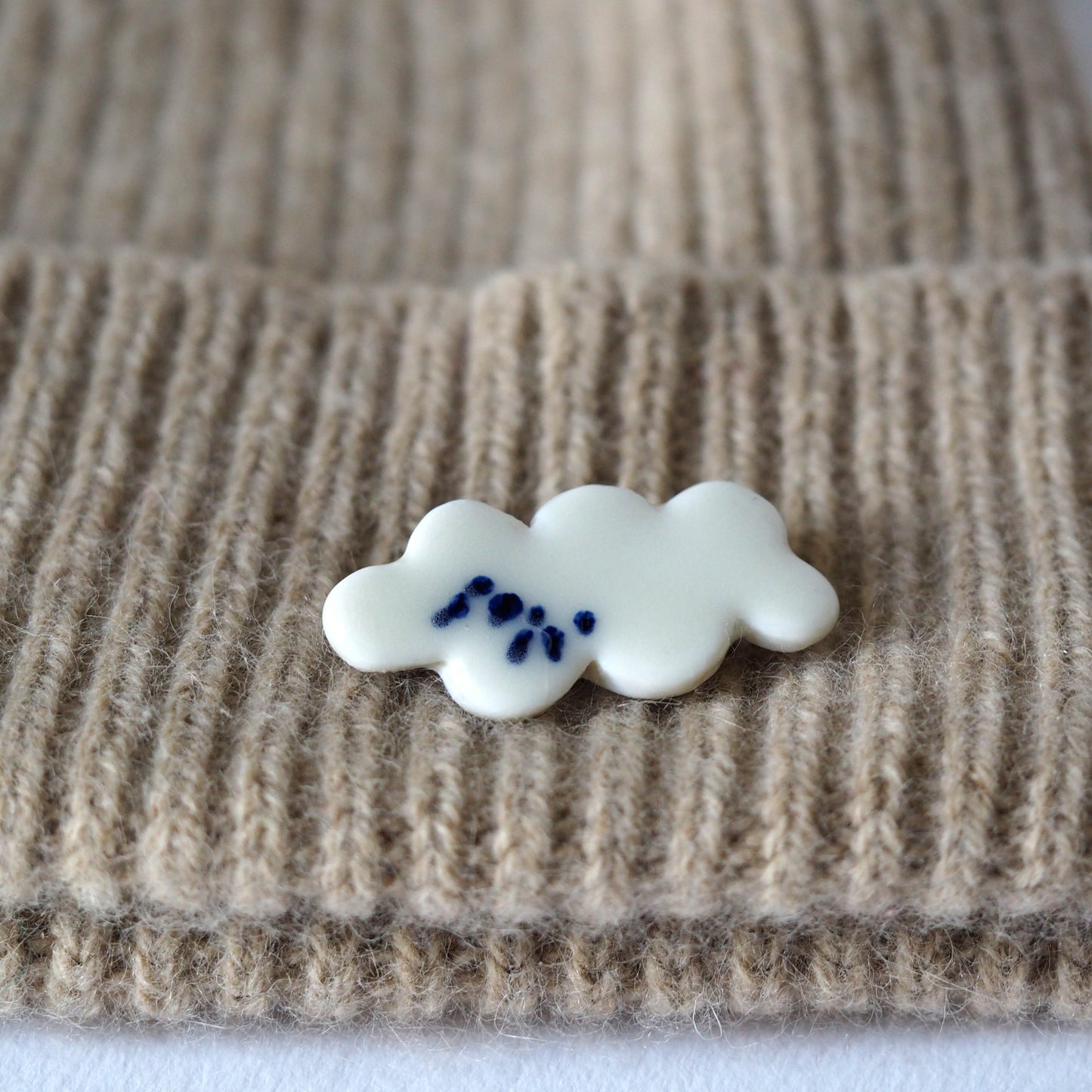 Cloud Three Brooch