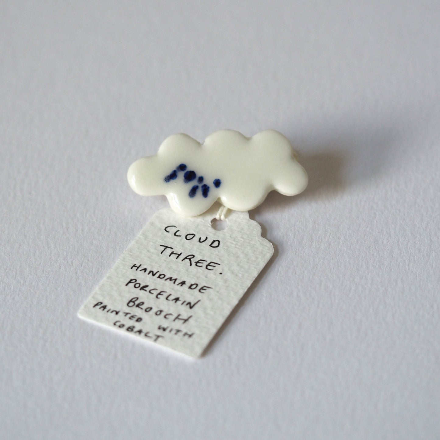 Cloud Three Brooch