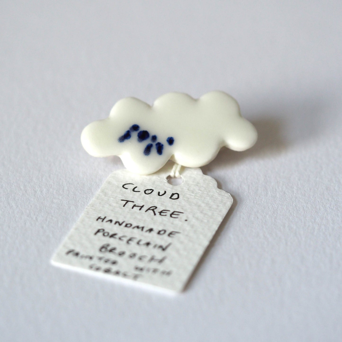 Cloud Three Brooch