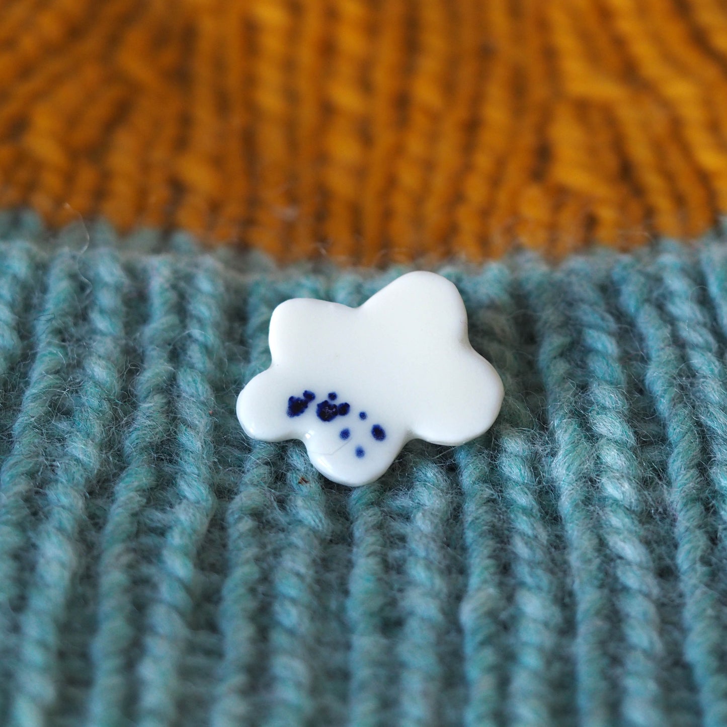 Cloud Four Brooch