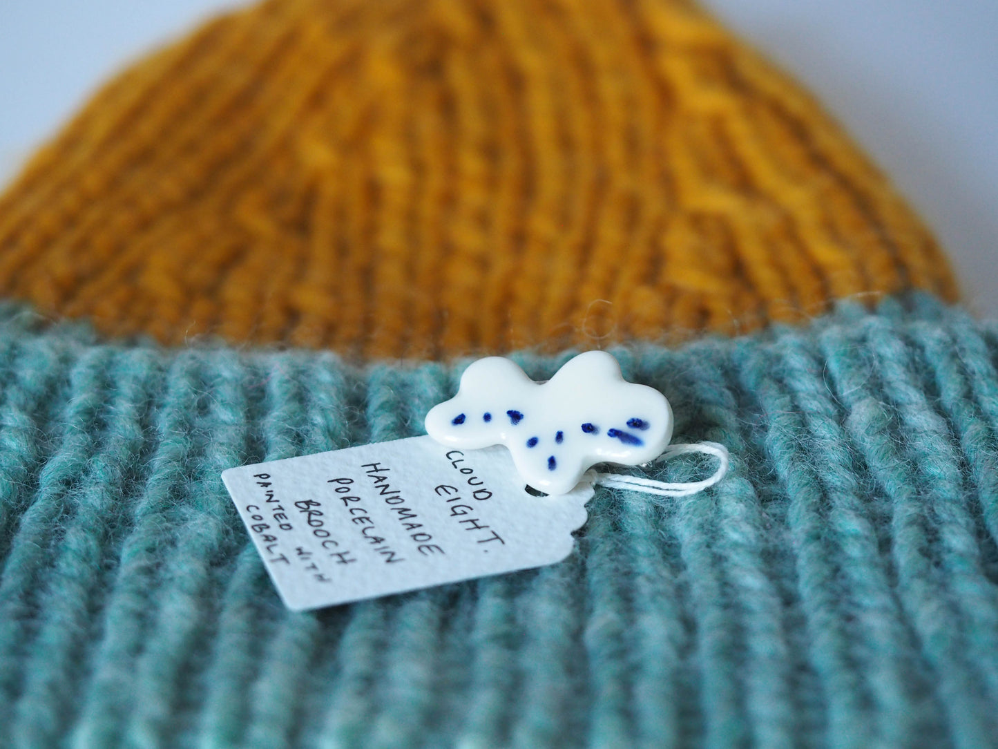 Cloud Eight Brooch
