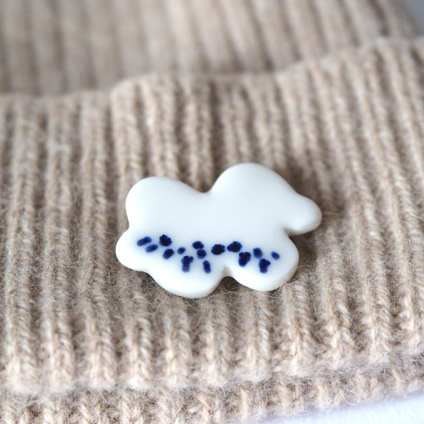 Cloud One Brooch