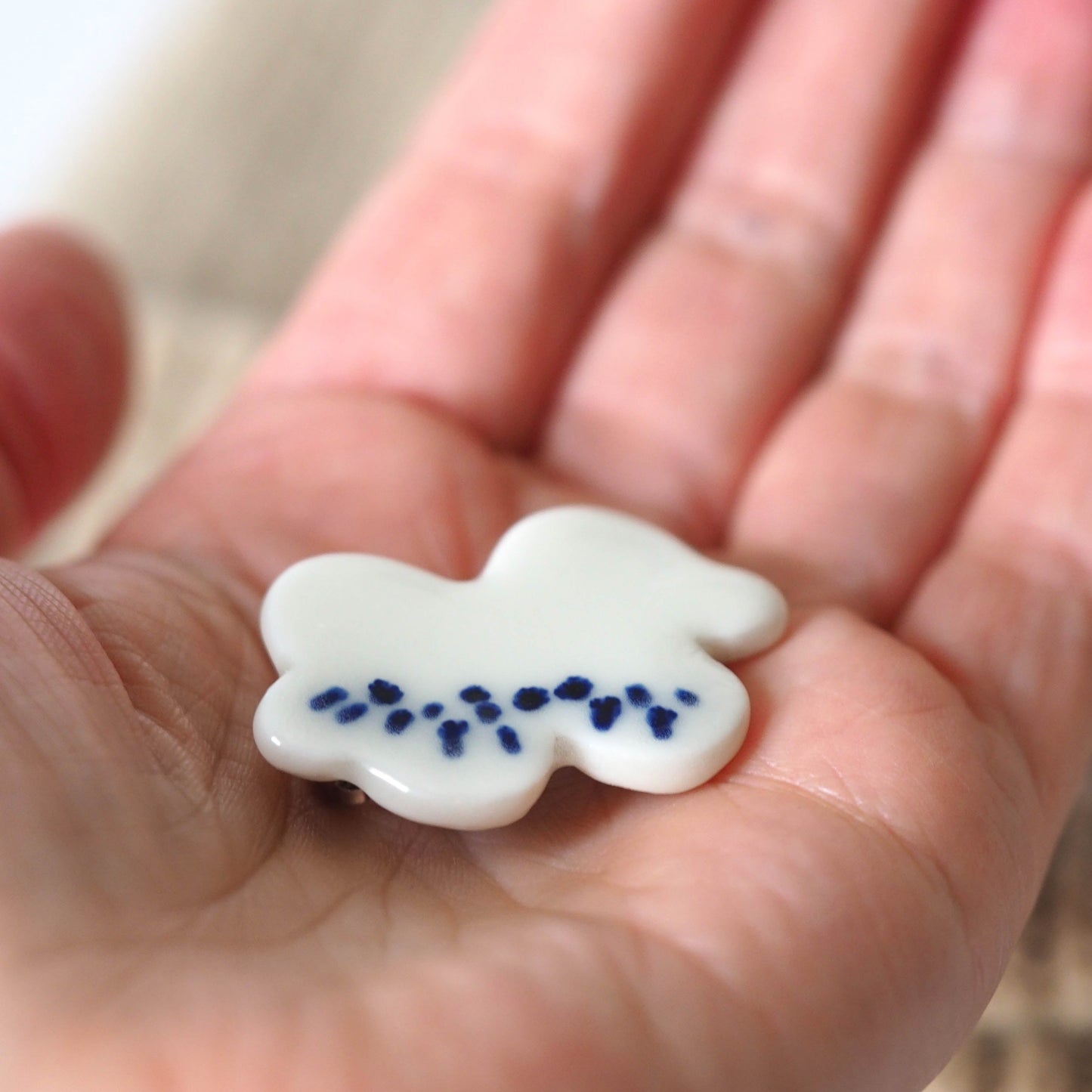 Cloud One Brooch