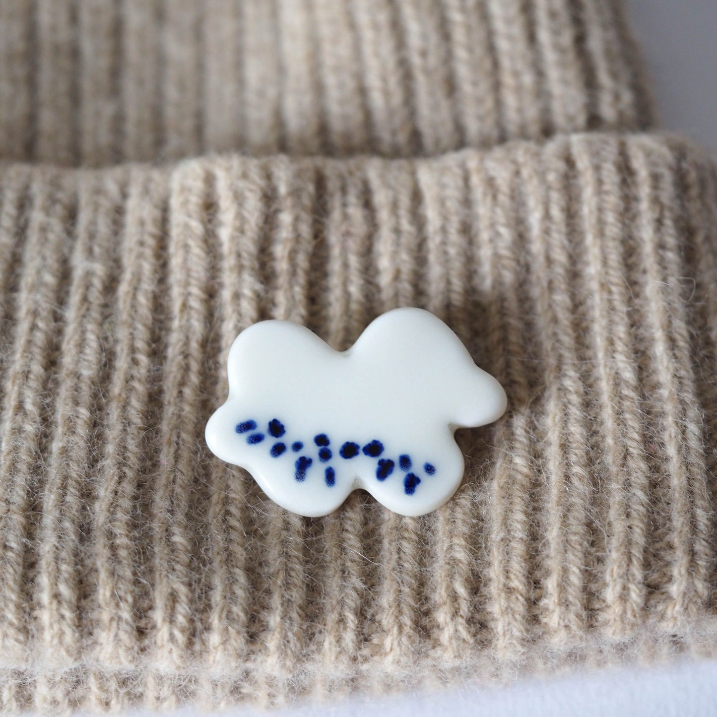 Cloud One Brooch