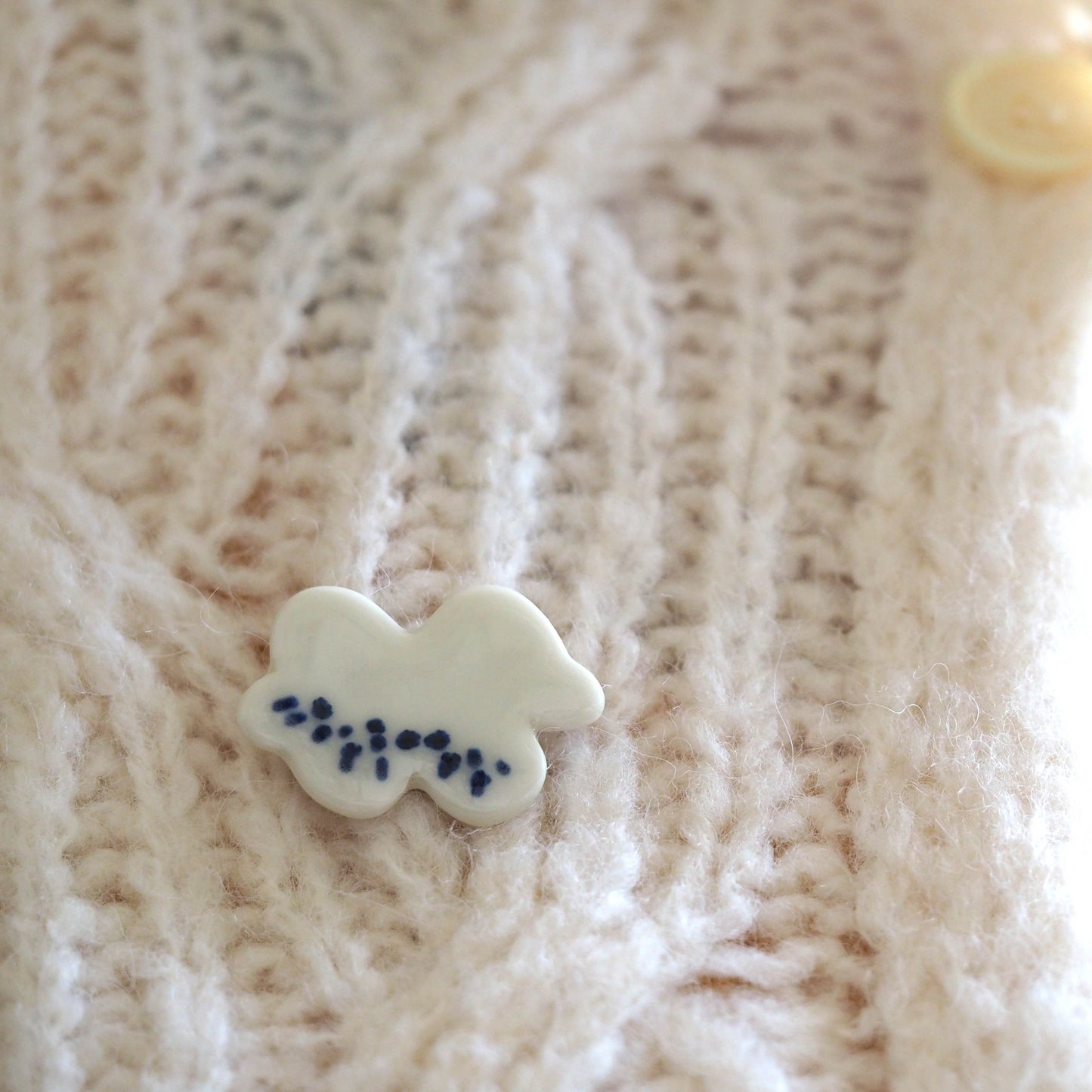 Cloud One Brooch