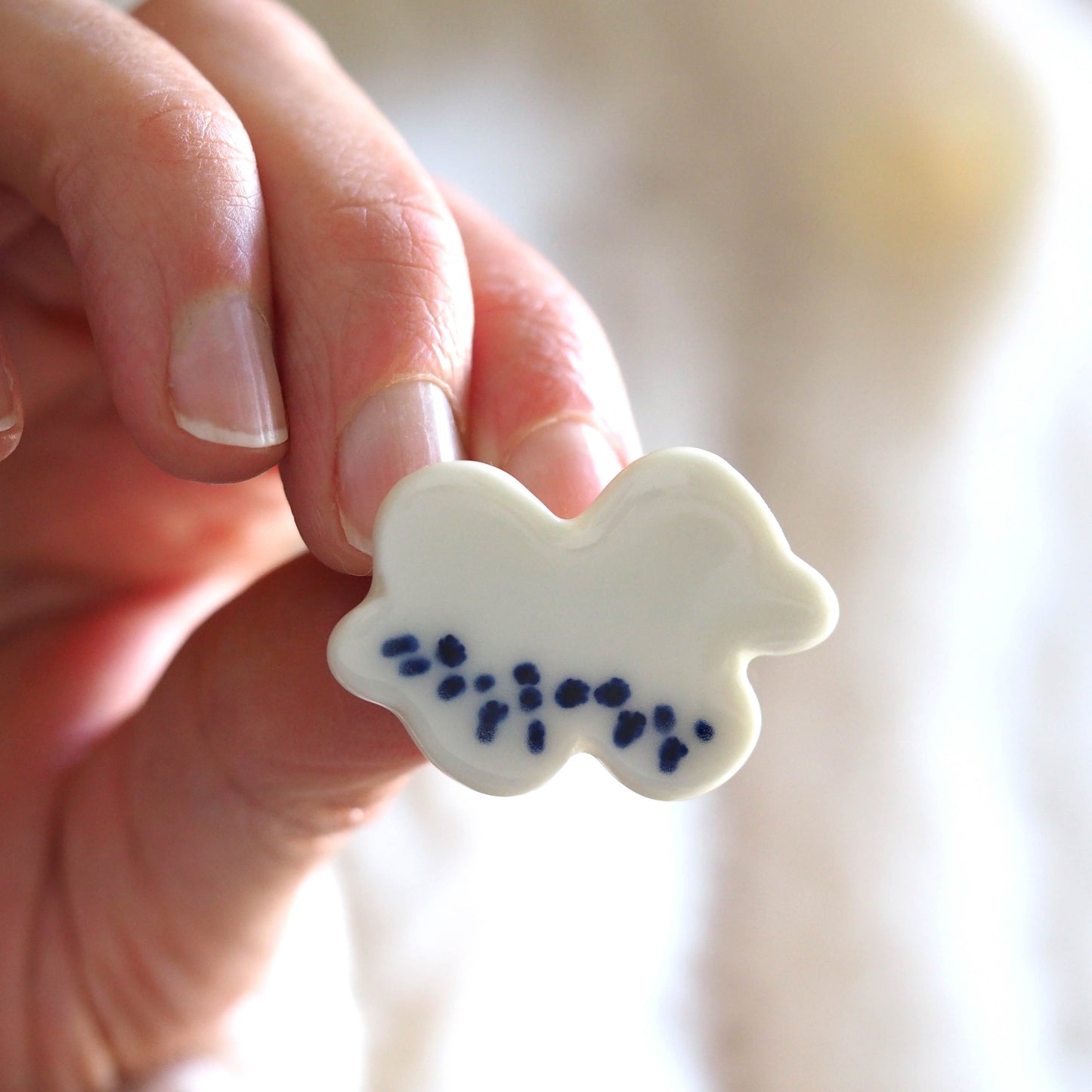 Cloud One Brooch