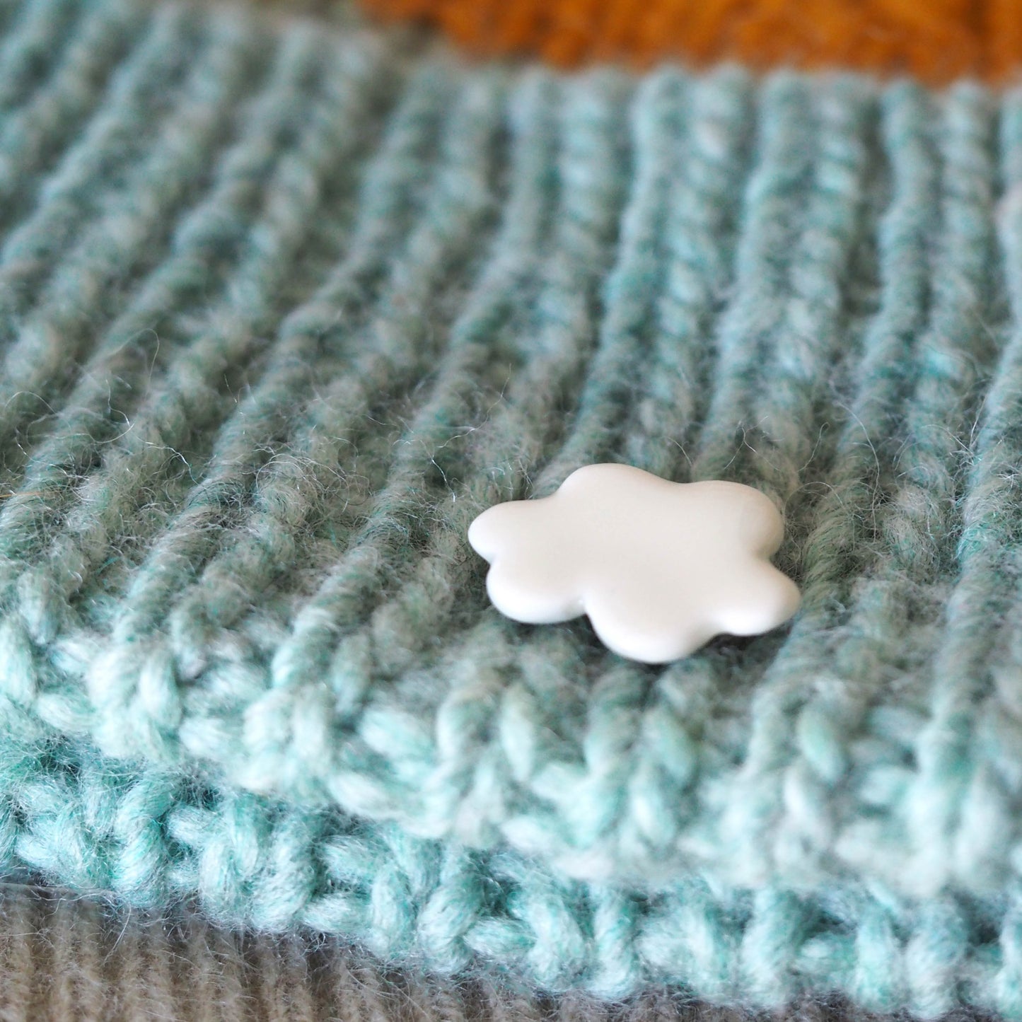 Cloud Five Brooch