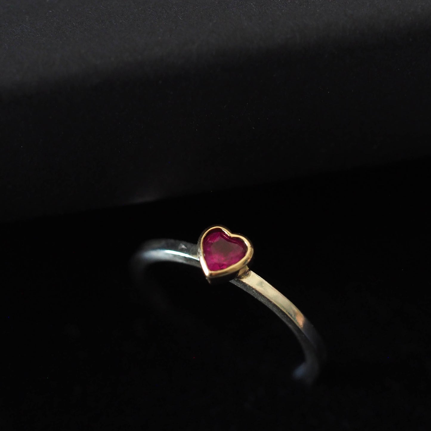 Ruby Heart Ring