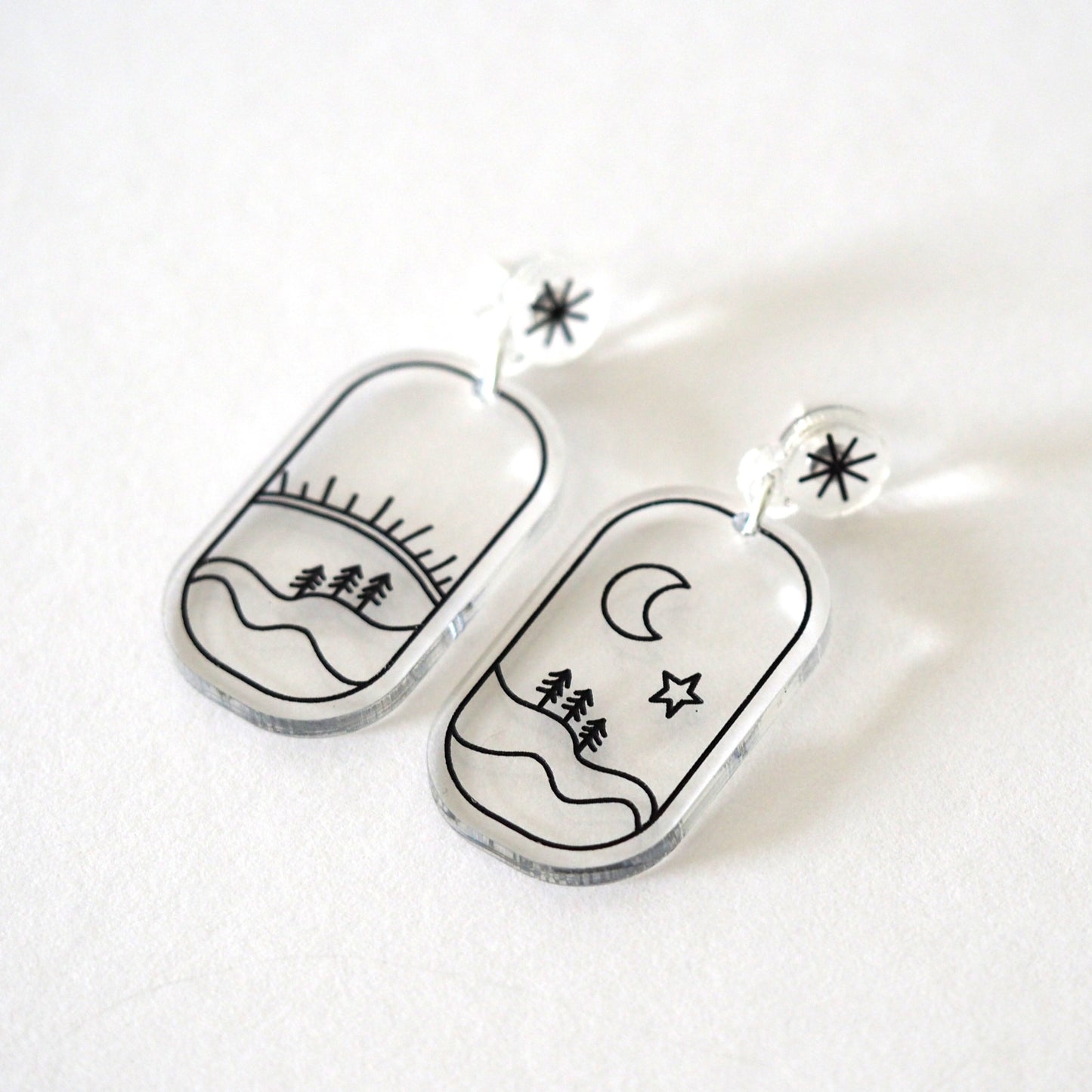 Day & Night Earrings