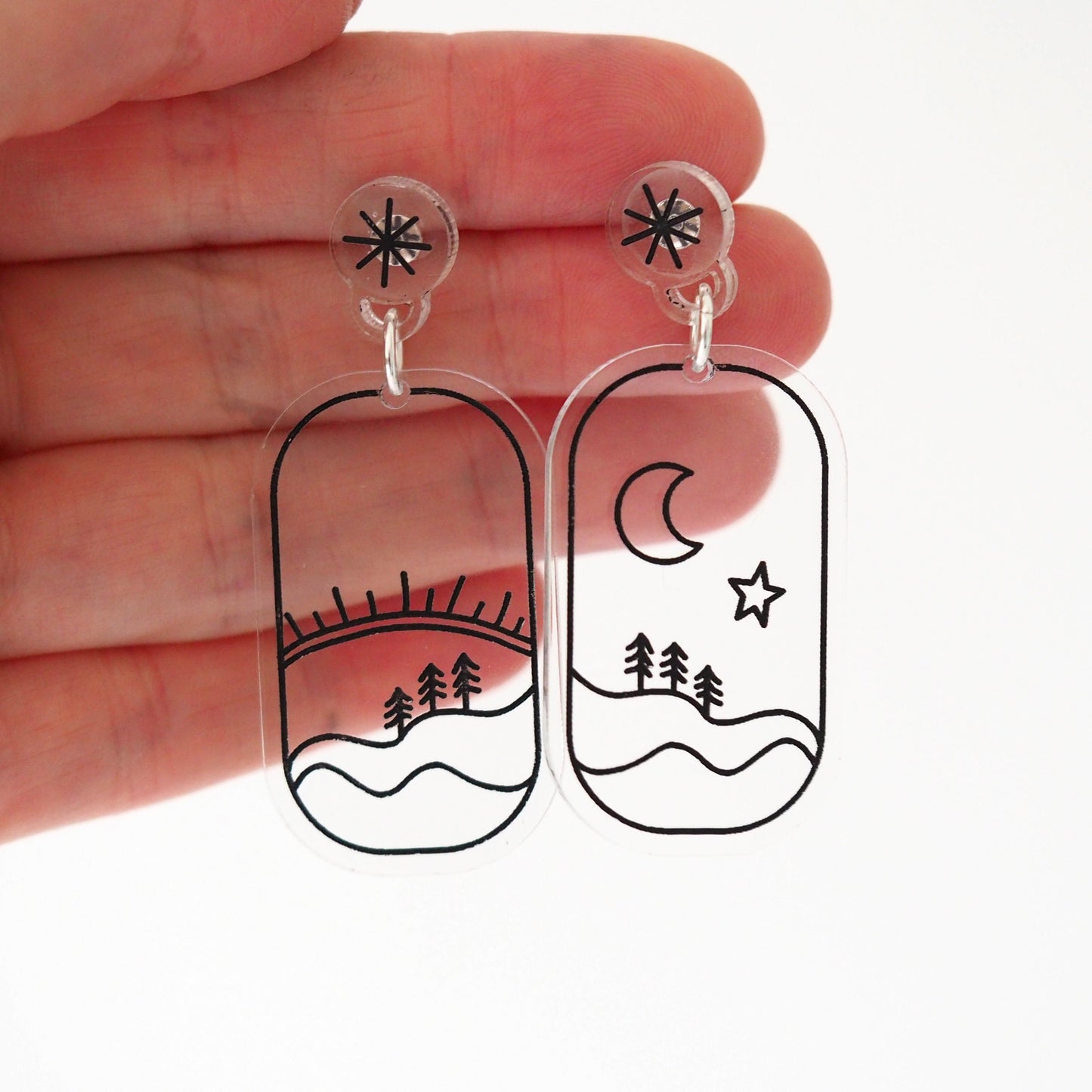 Day & Night Earrings