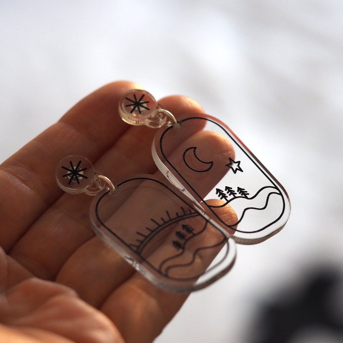 Day & Night Earrings