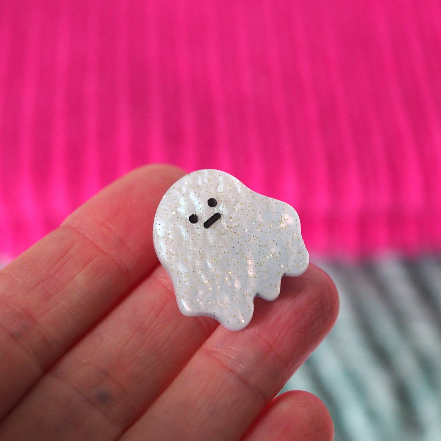Dinky Ghost Brooch