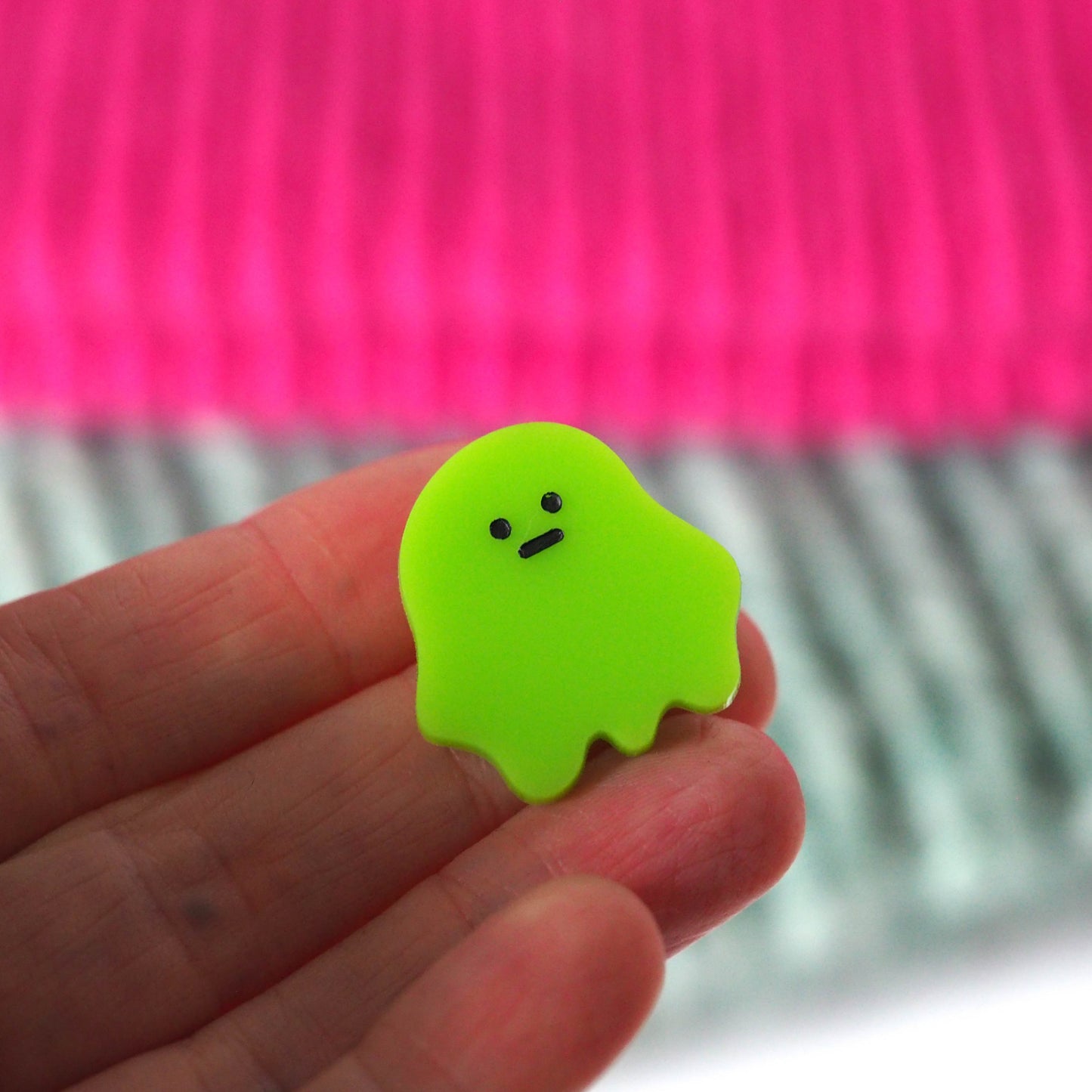 Dinky Ghost Brooch