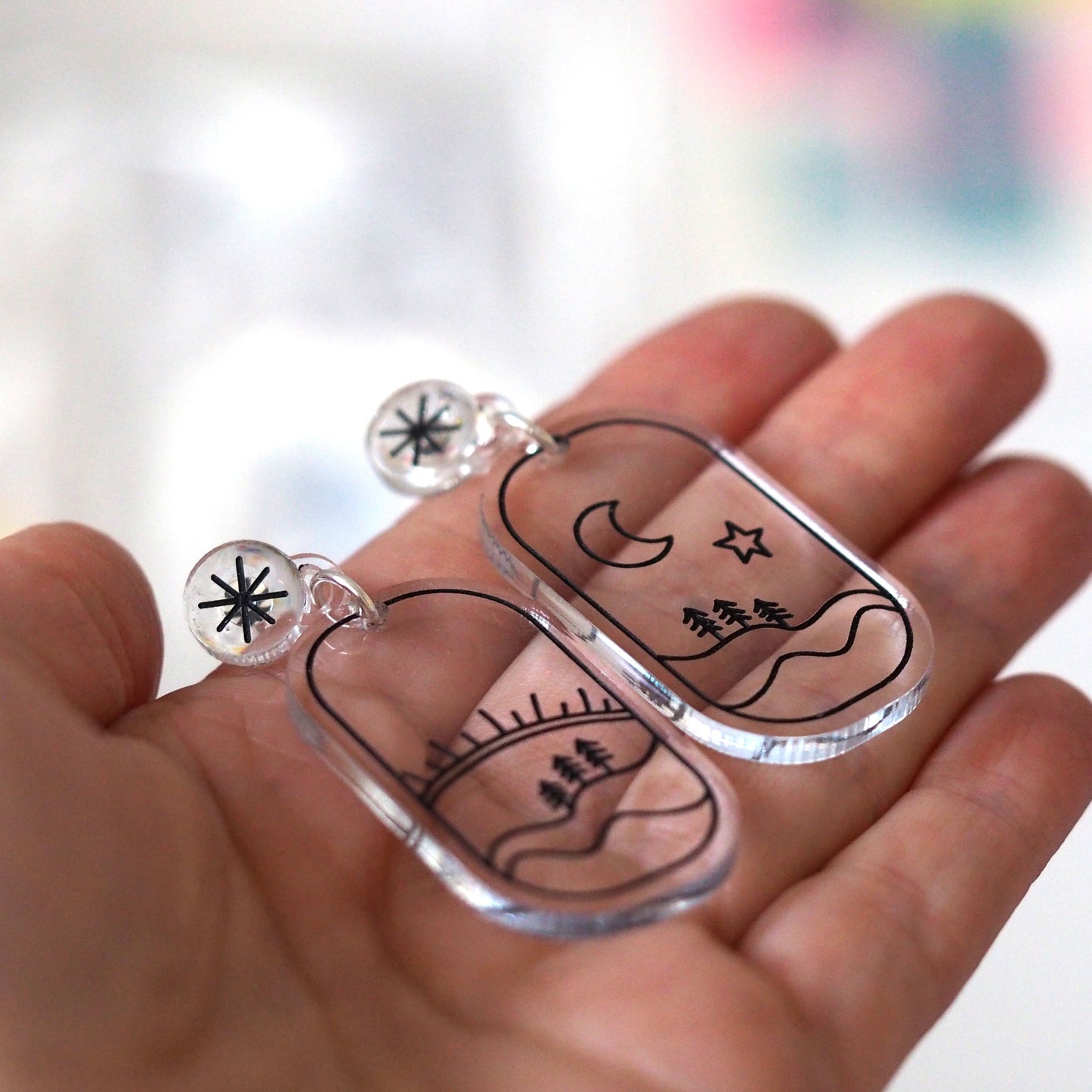 Day & Night Earrings