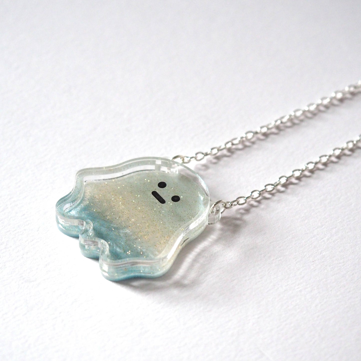 Halloween Hungry Ghost Necklace