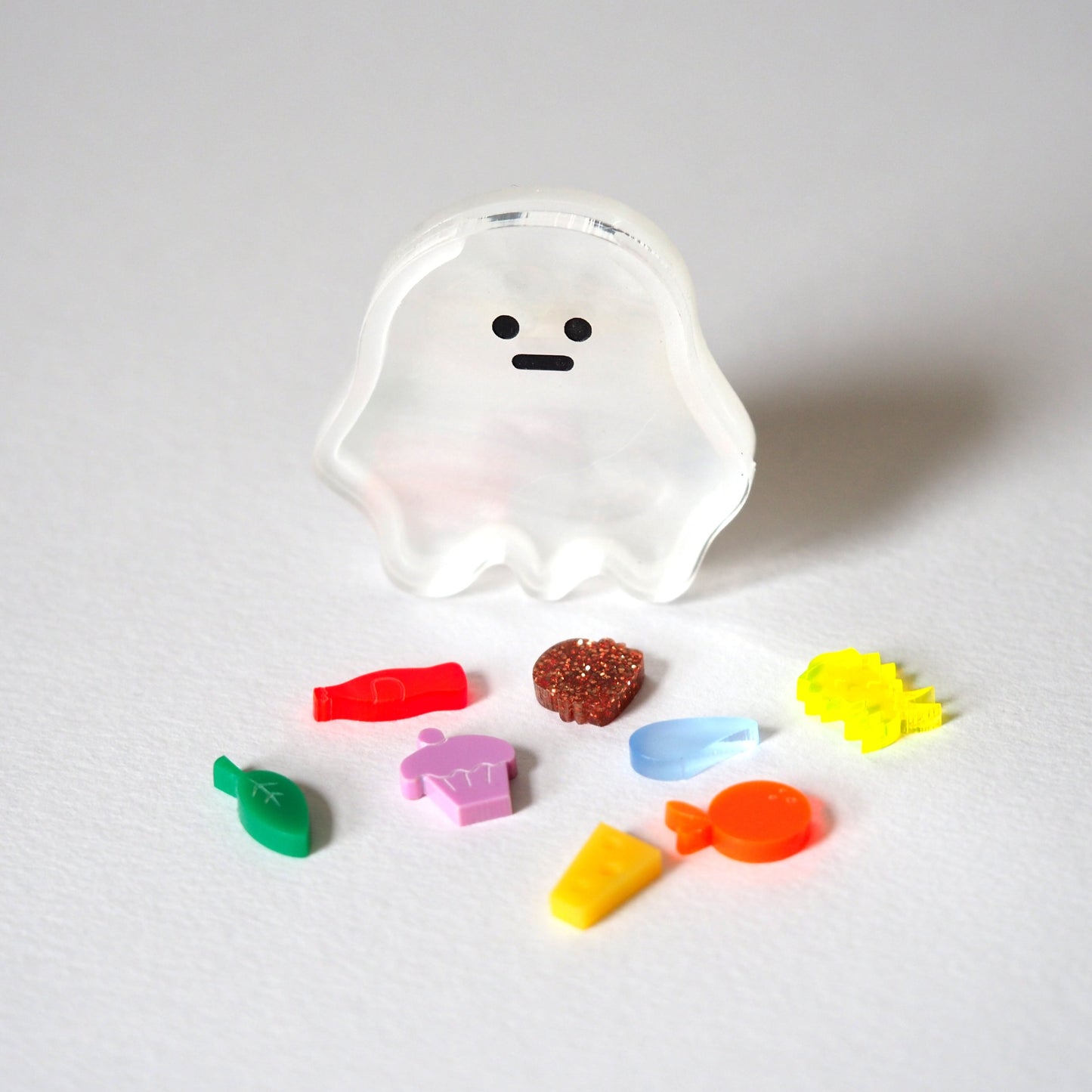 Hungry Ghost Brooch Set