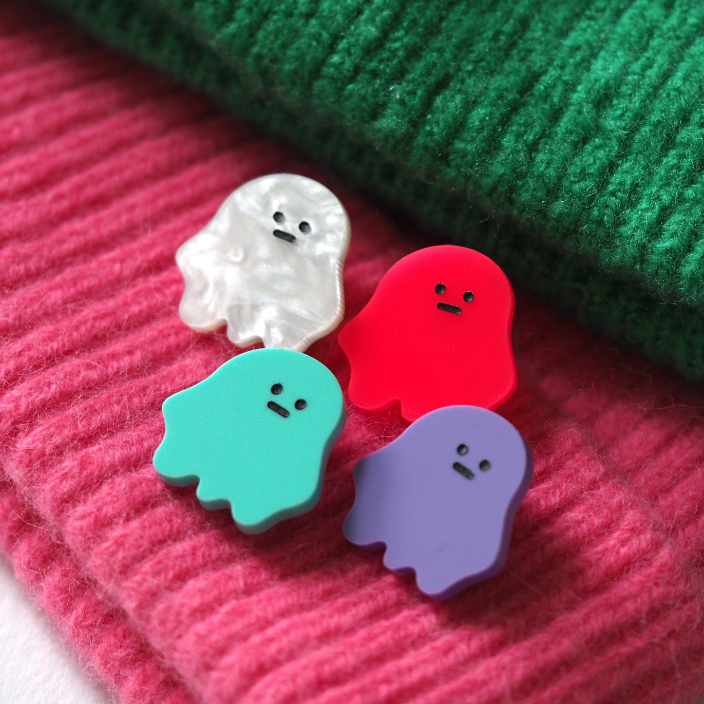 Dinky Ghost Brooch