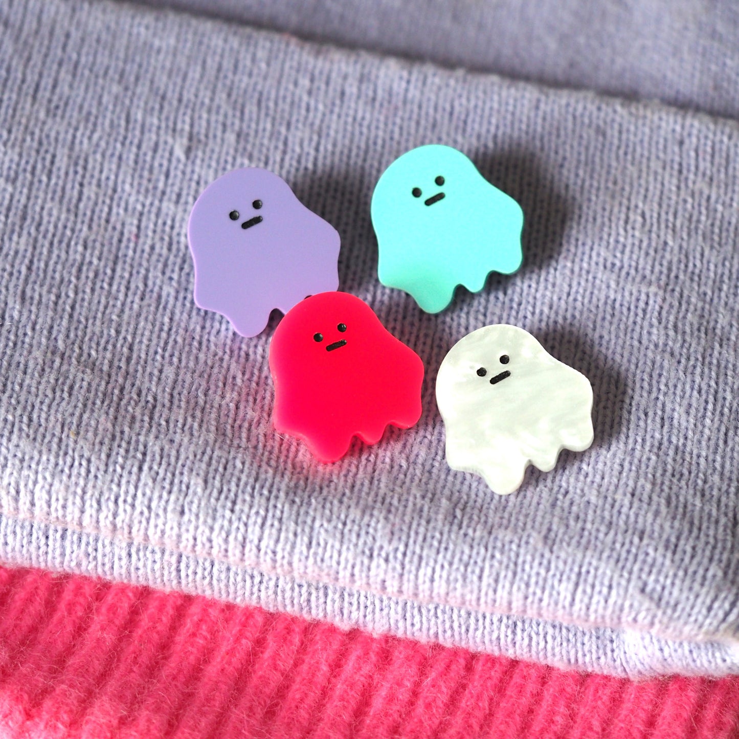Dinky Ghost Brooch