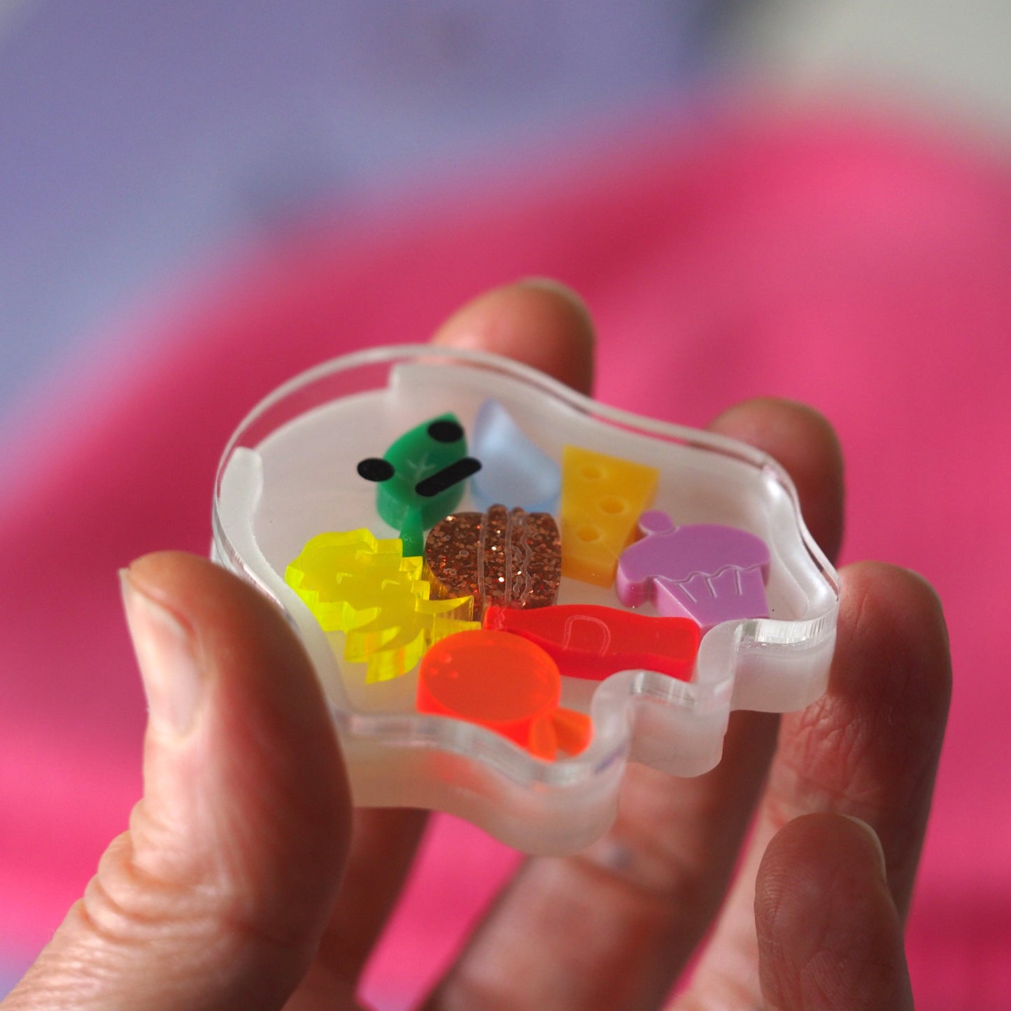 Hungry Ghost Brooch Set