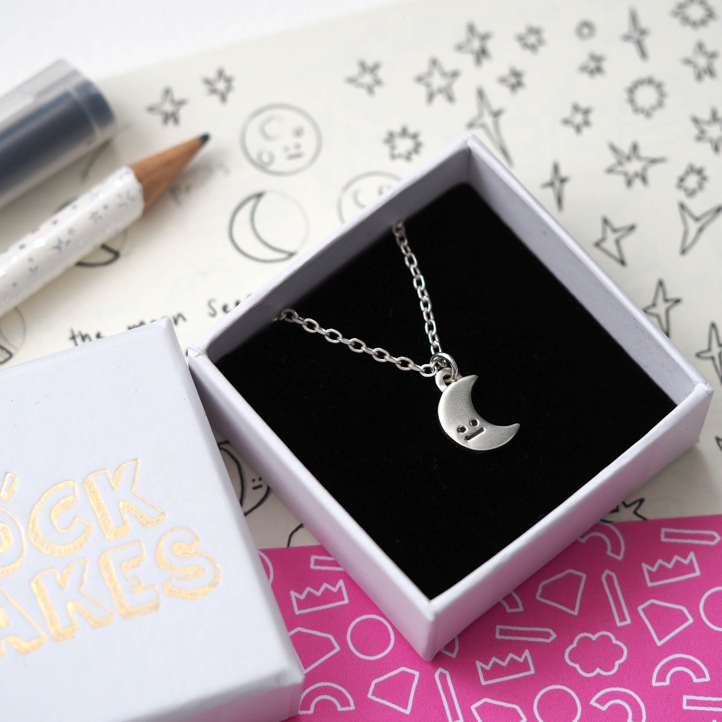 Crescent Moon Pendant