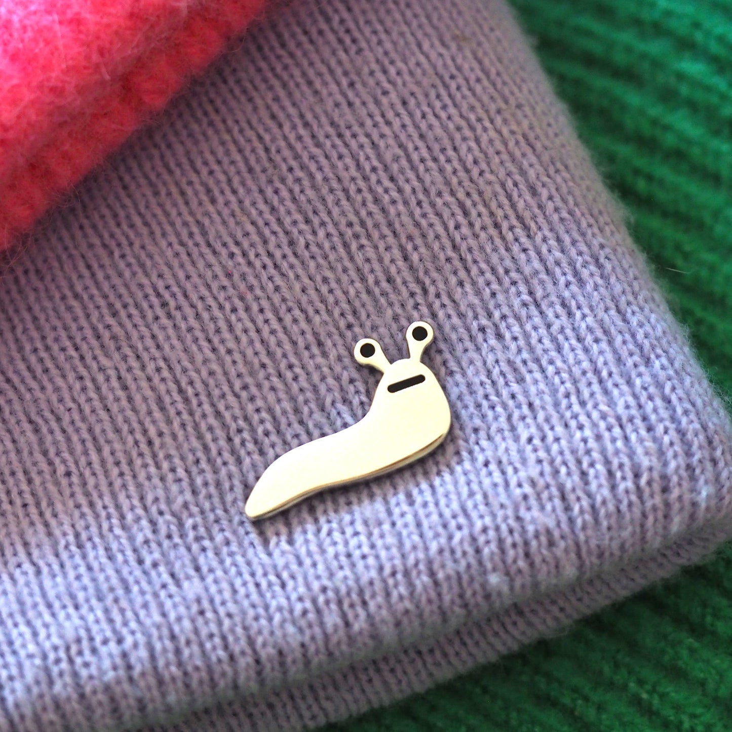 Slug Enamel Pin Badge