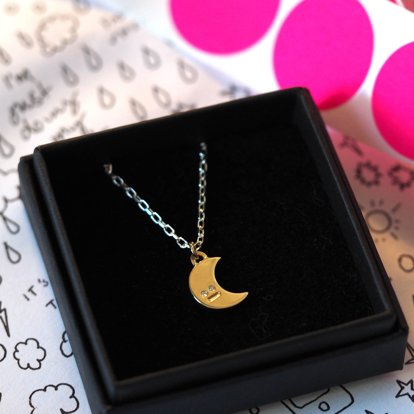 Crescent Moon Pendant