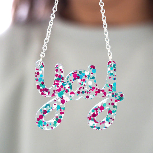 Confetti Yay Necklace