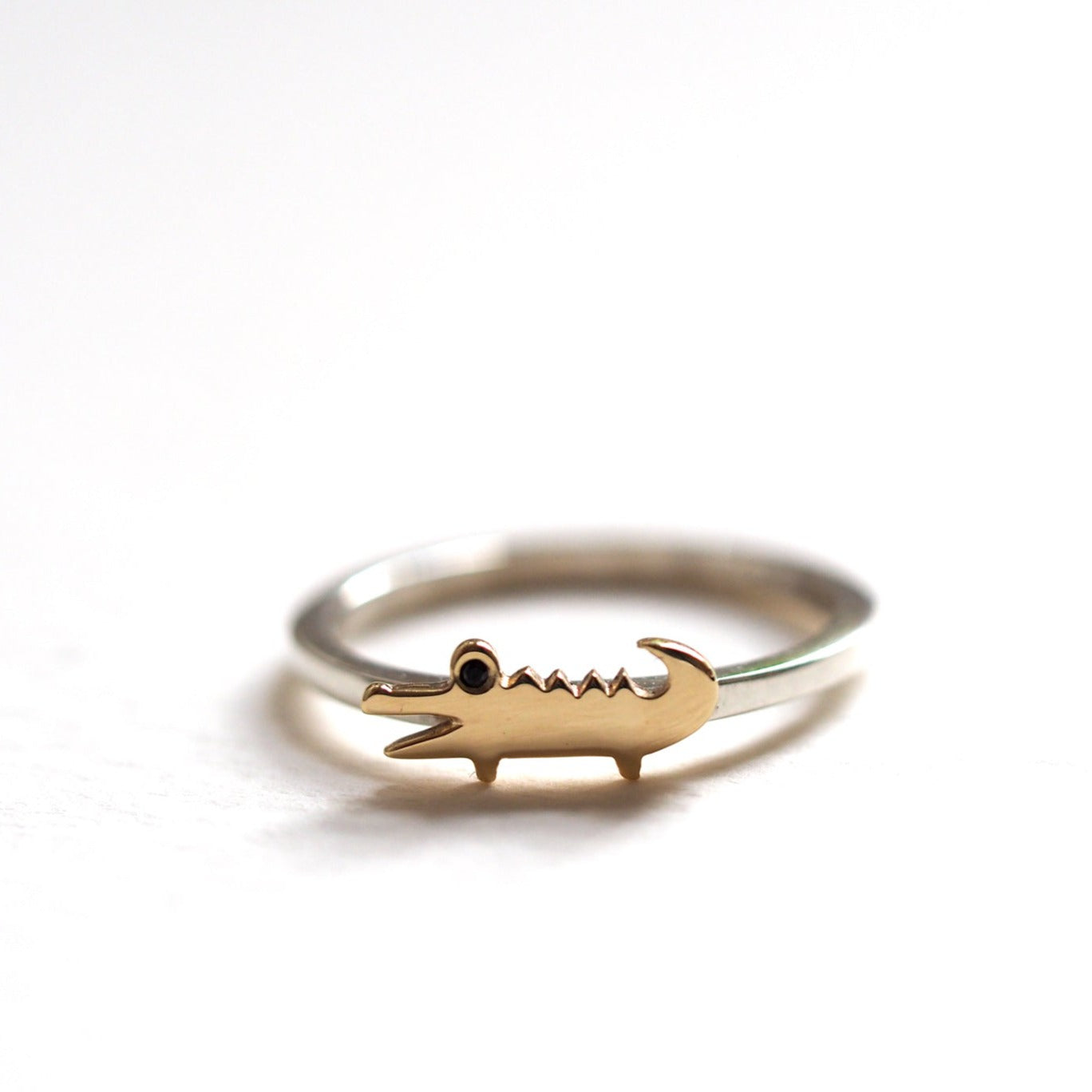 Baby Crocodile Ring