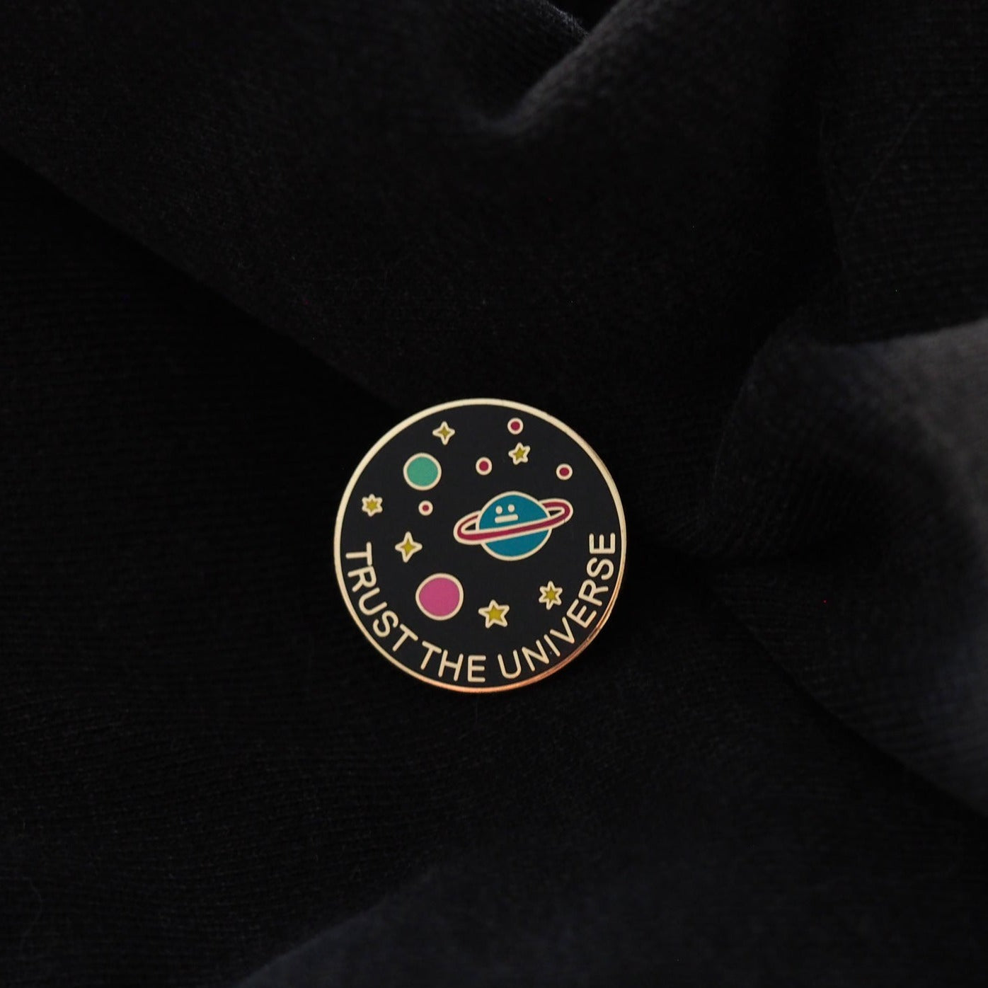 Trust the Universe Enamel Pin