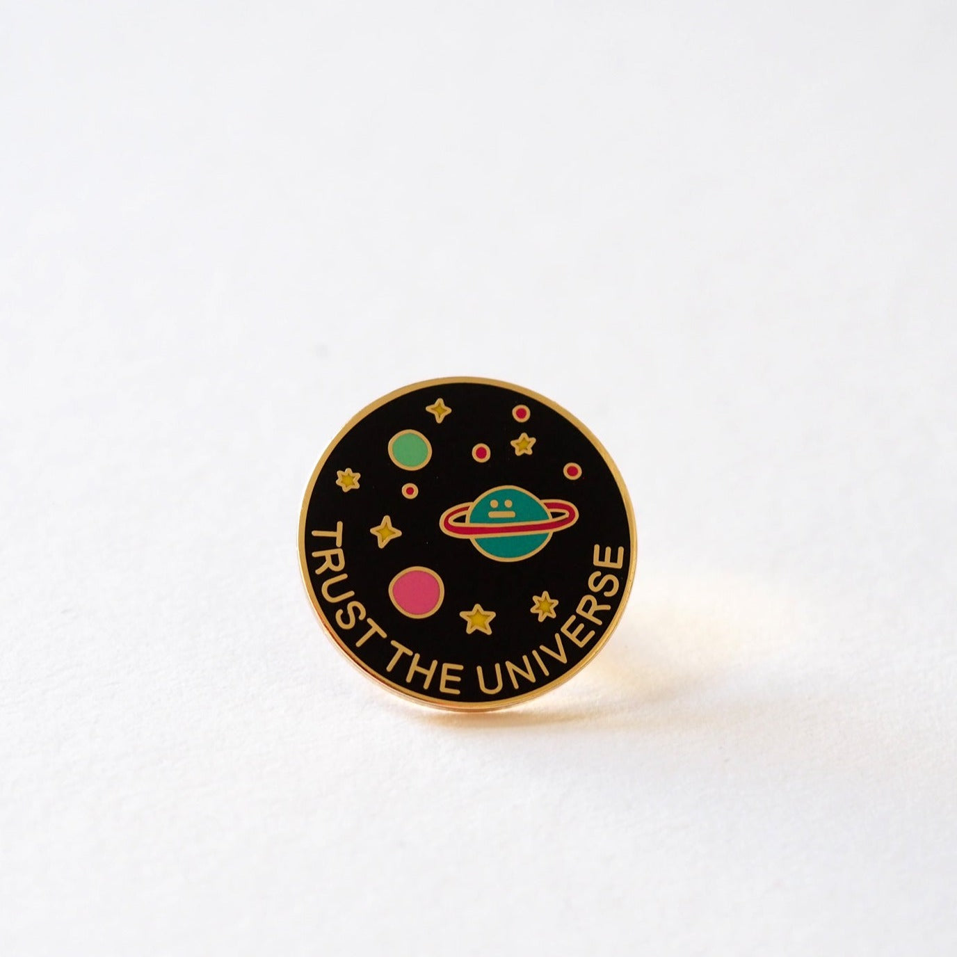 Trust the Universe Enamel Pin