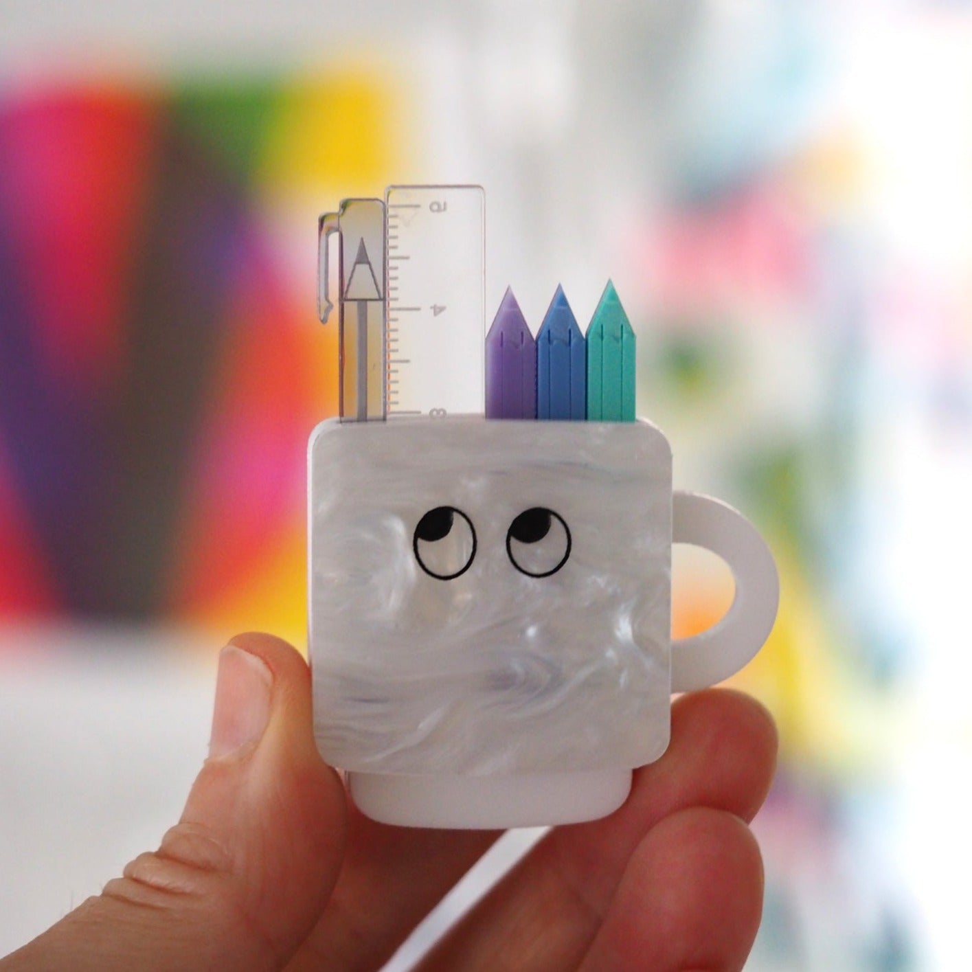 Pen Pot Brooch Set - Mix and Match