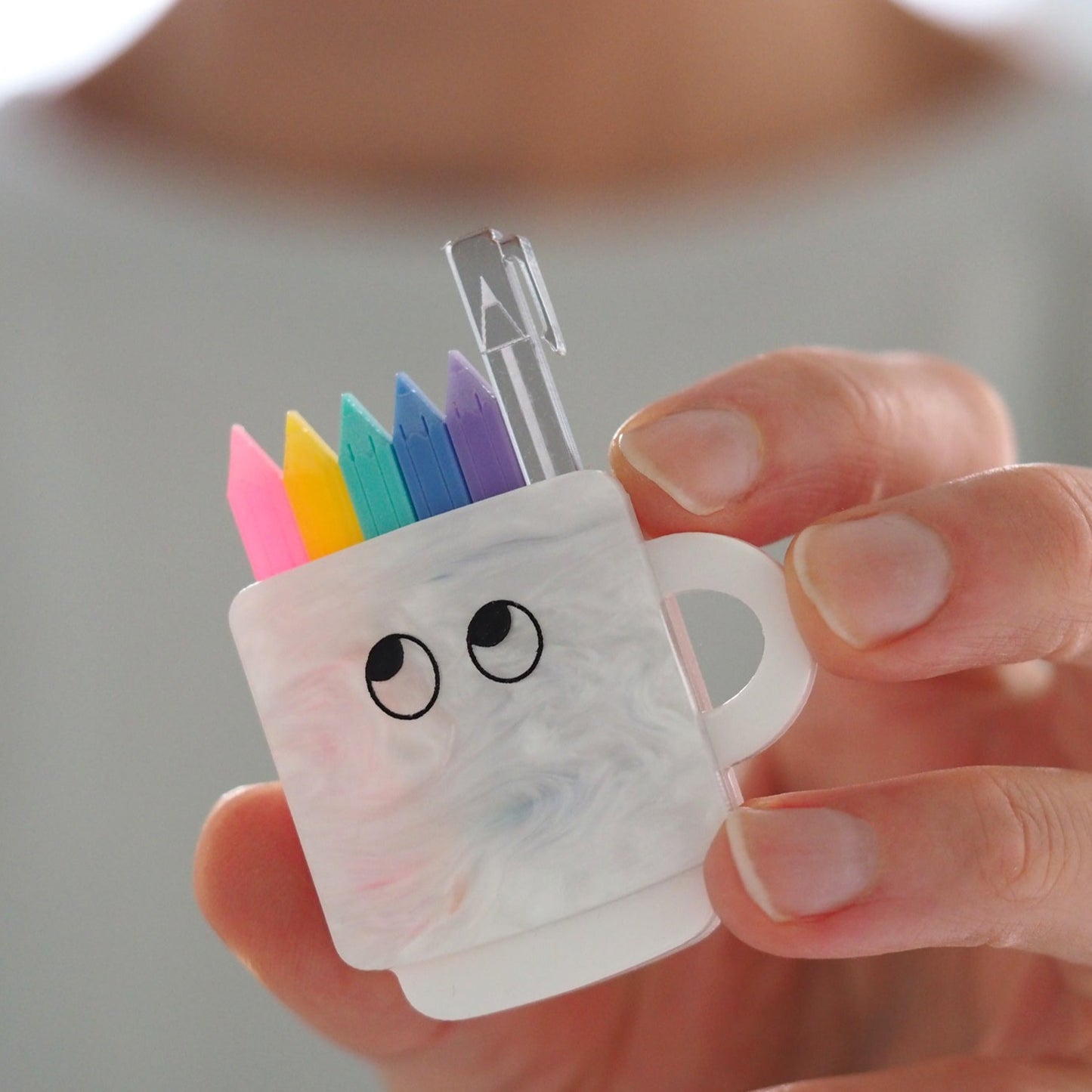 Pen Pot Brooch Set - Mix and Match