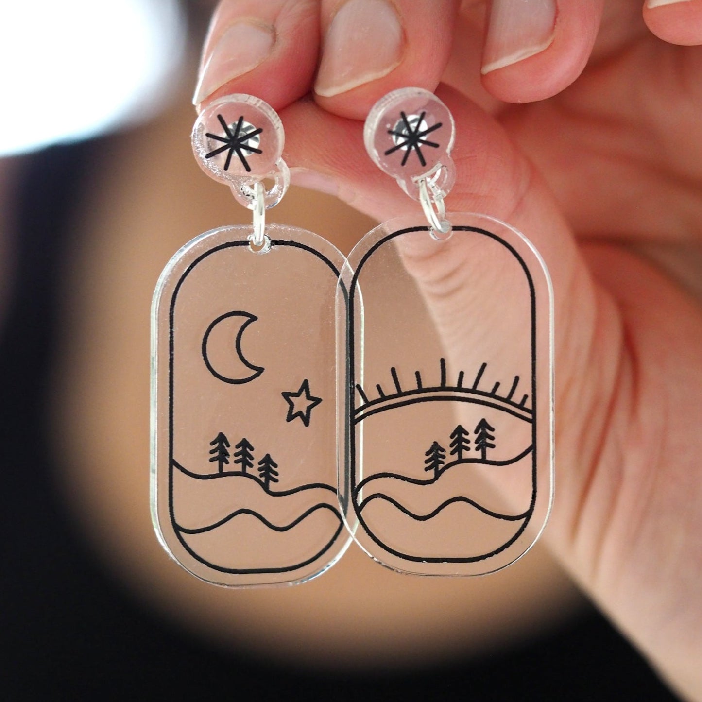 Day & Night Earrings