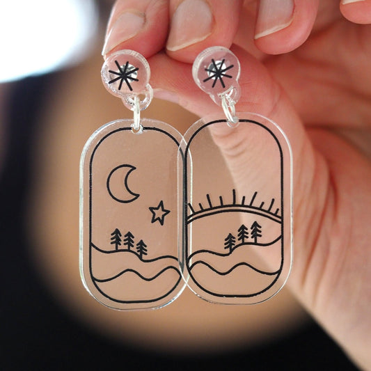 Day & Night Earrings