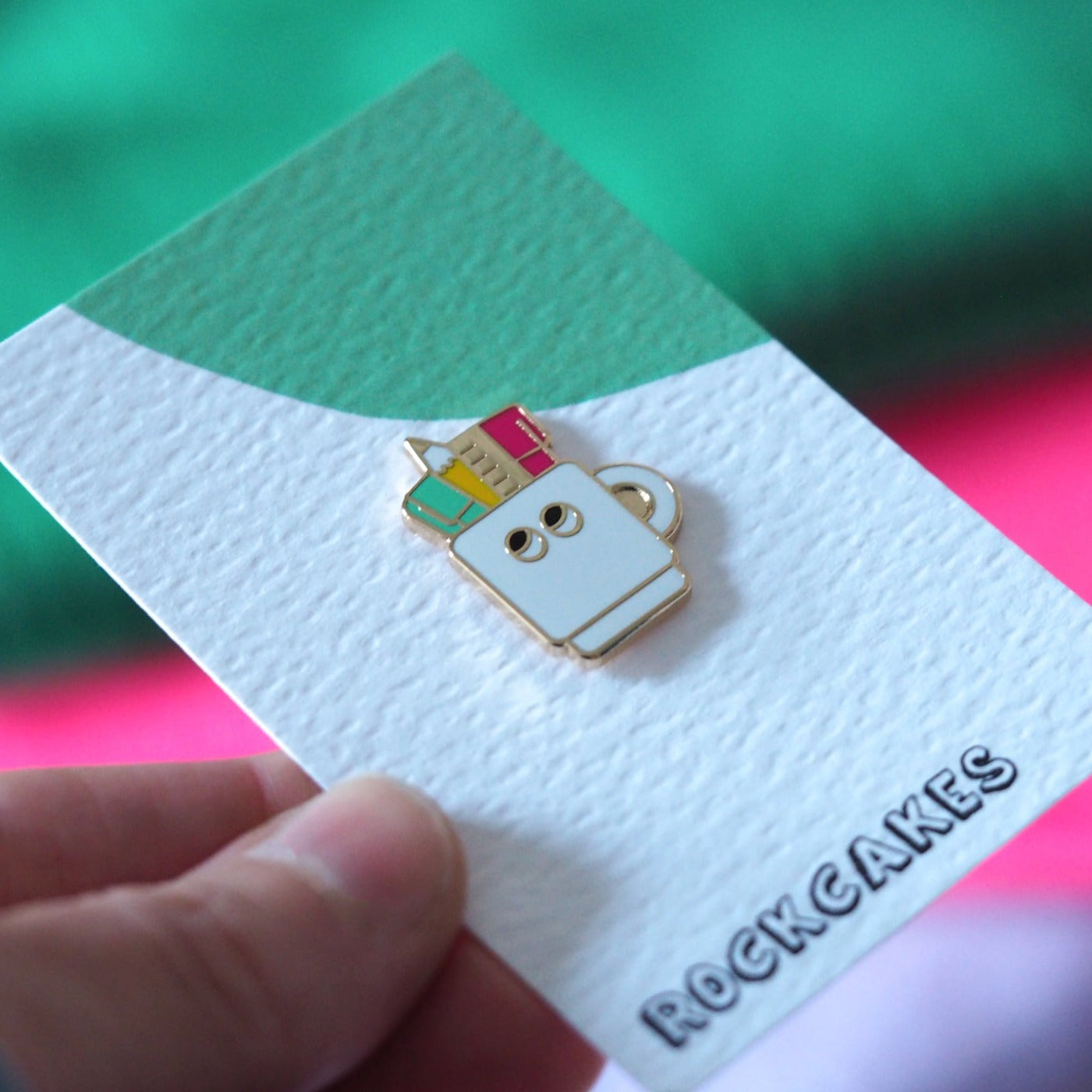 Pen Pot - Enamel Pin