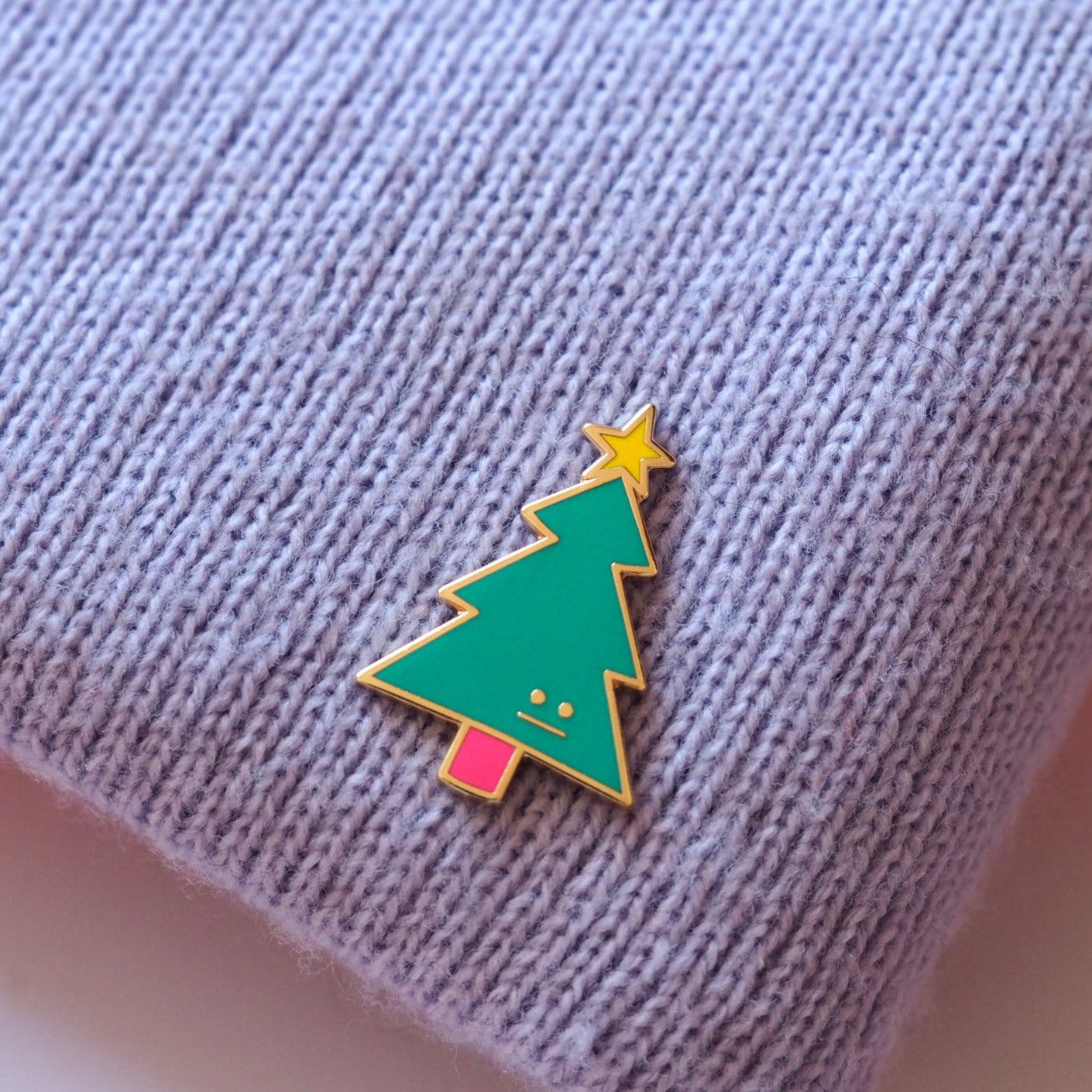 Christmas Tree Enamel Pin